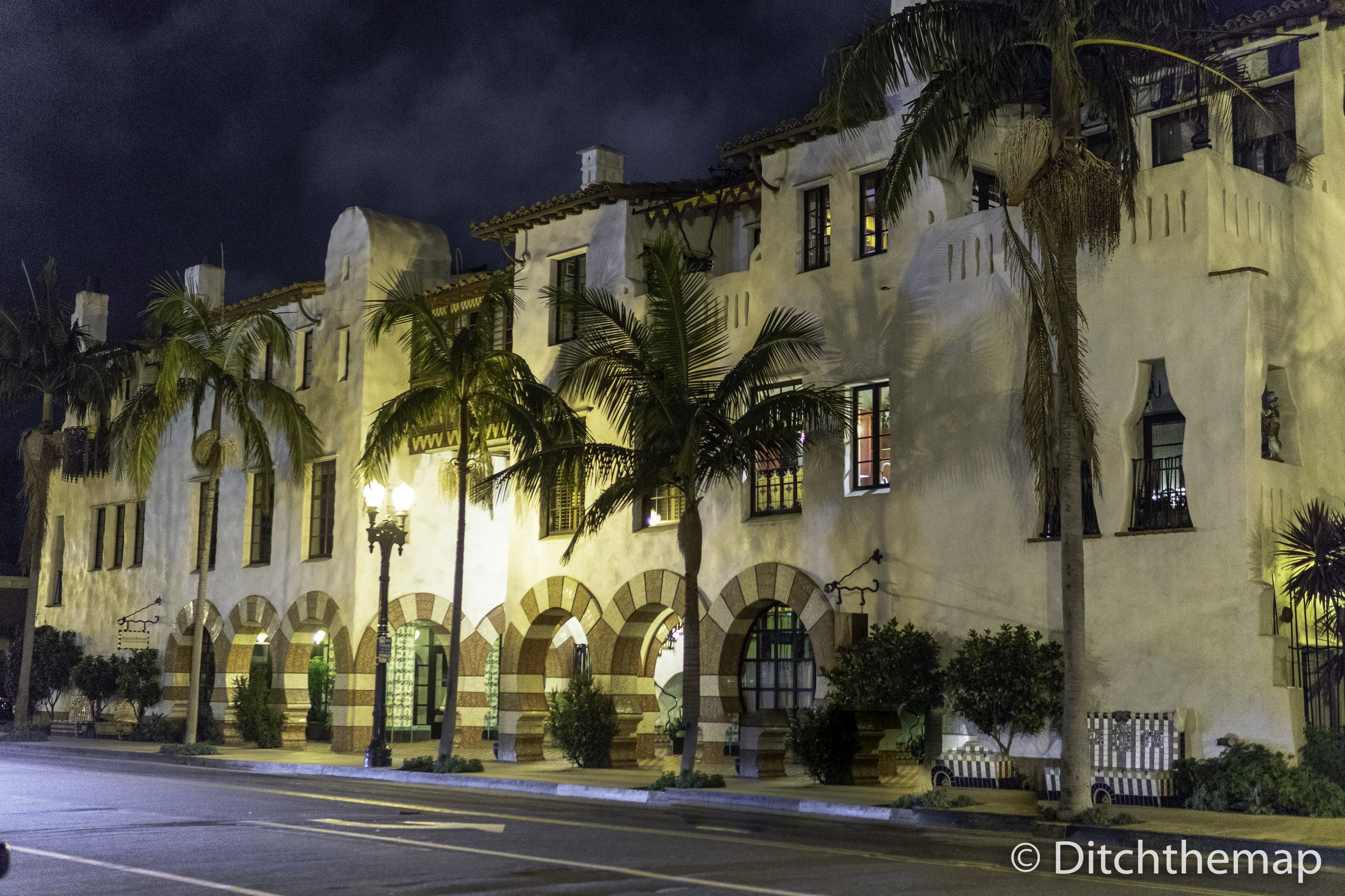 Spanish style architecture building