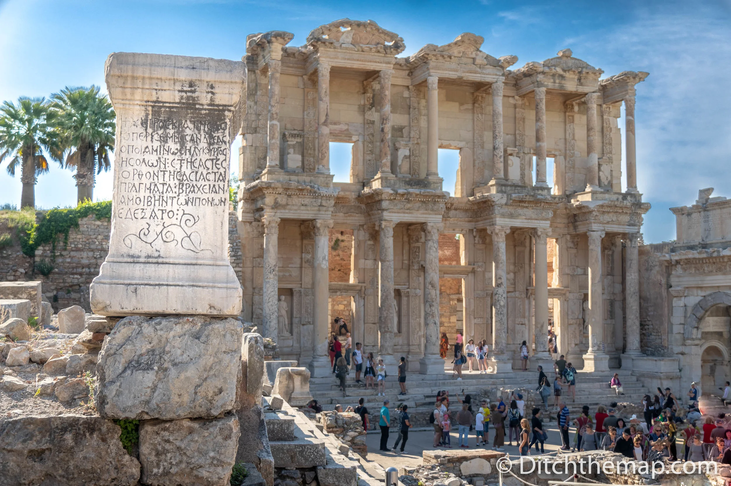 The Library of Celsus in Ephesus, Turkey