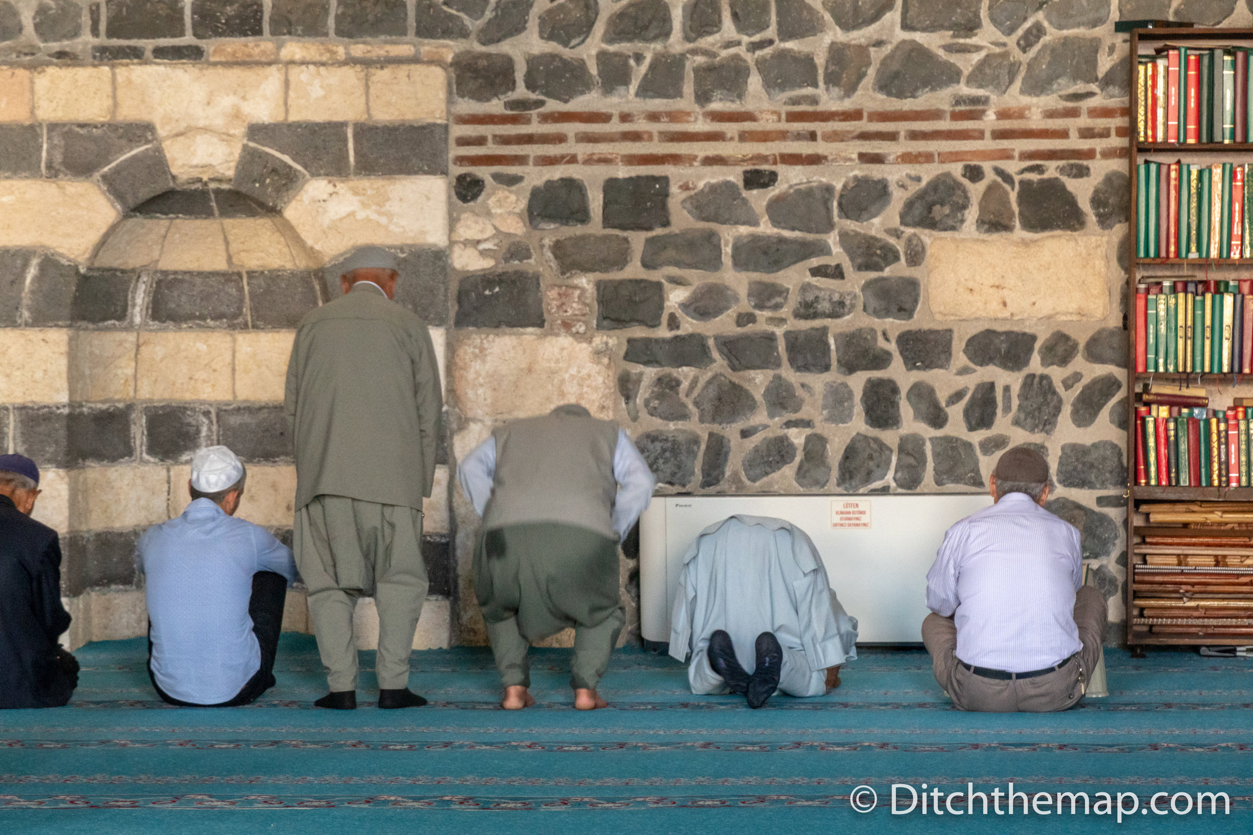 Inside Ulu Mosque in Diyarbakir