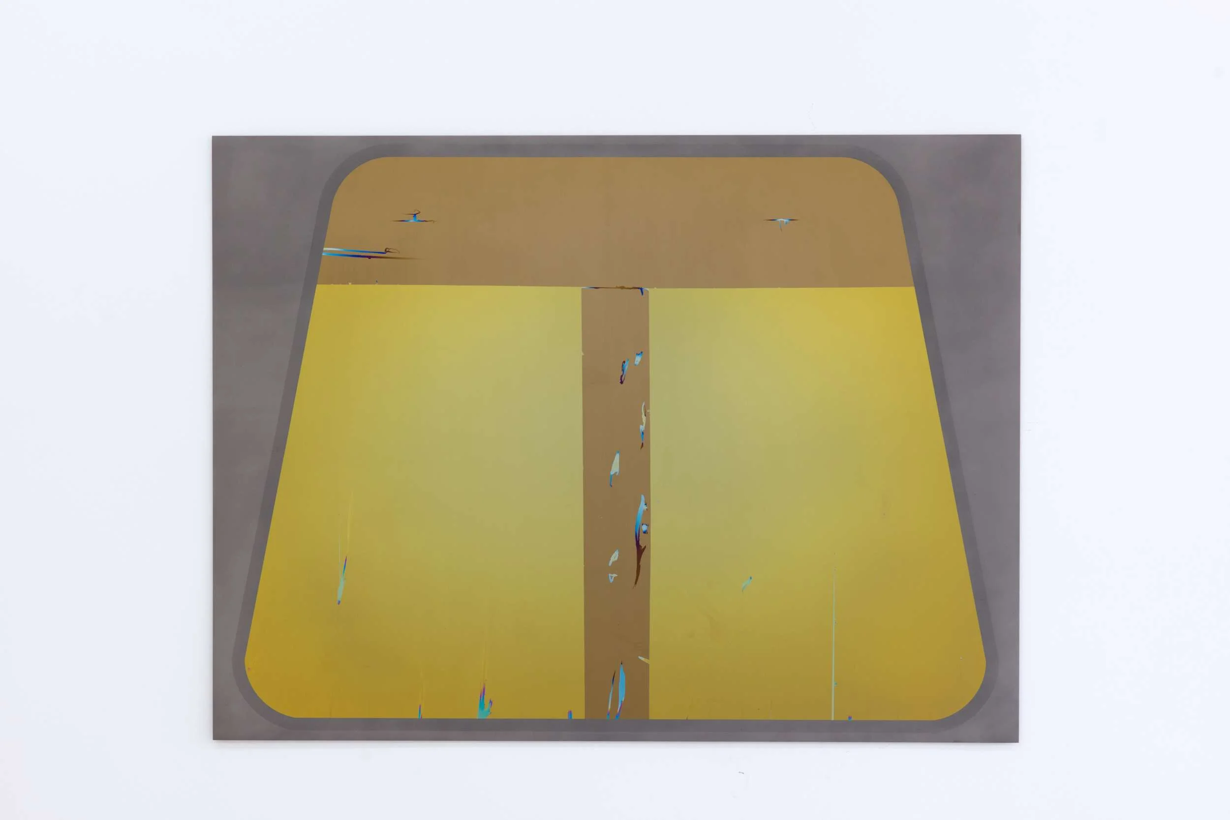 Nathaniel de Large M-106XSD , 2014 Anodized titanium 36 × 48 inches