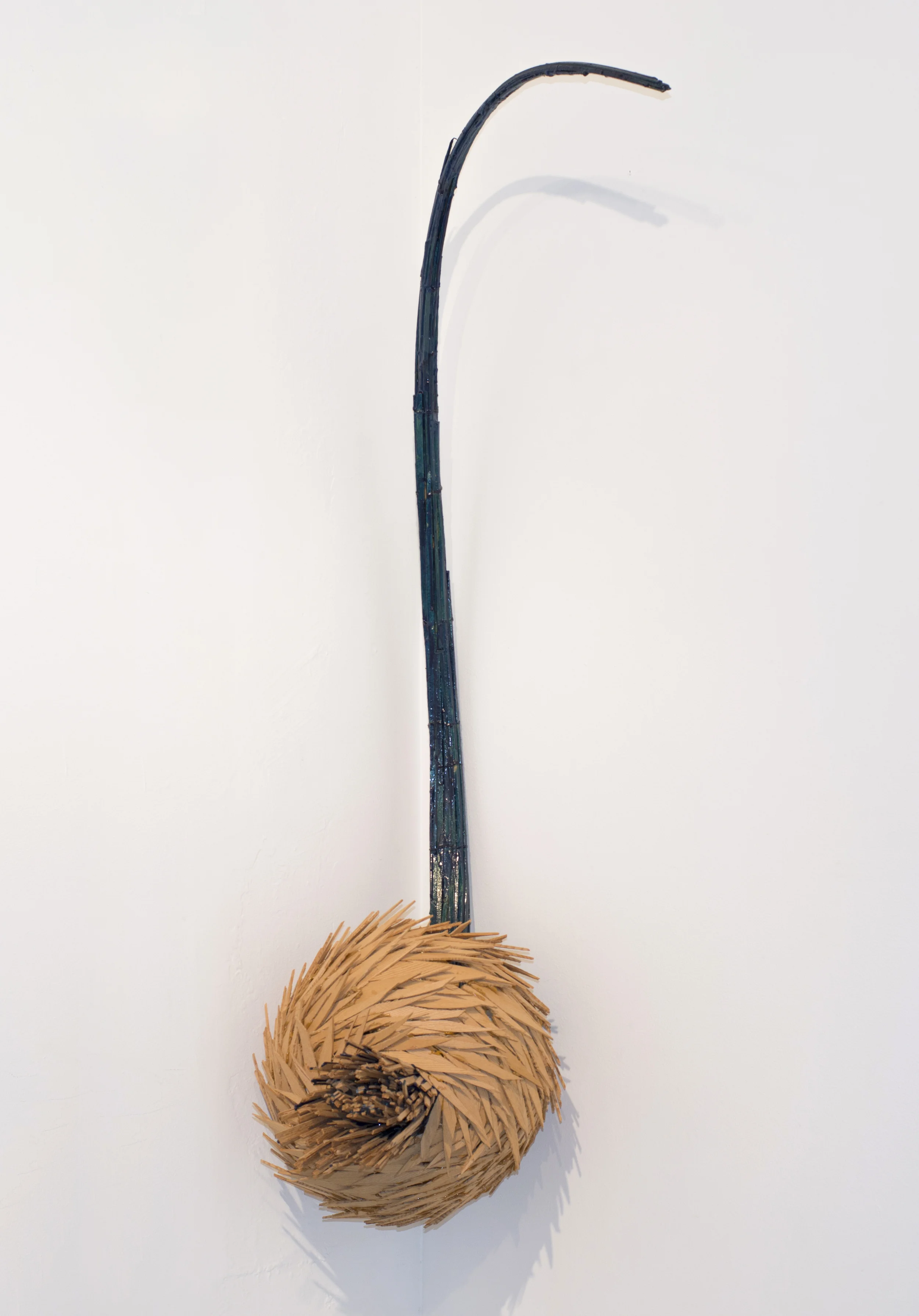 Fritz Dietel Thistle , 2004 Oak, maple, pigmented epoxy 60 x 24 x 24 inches