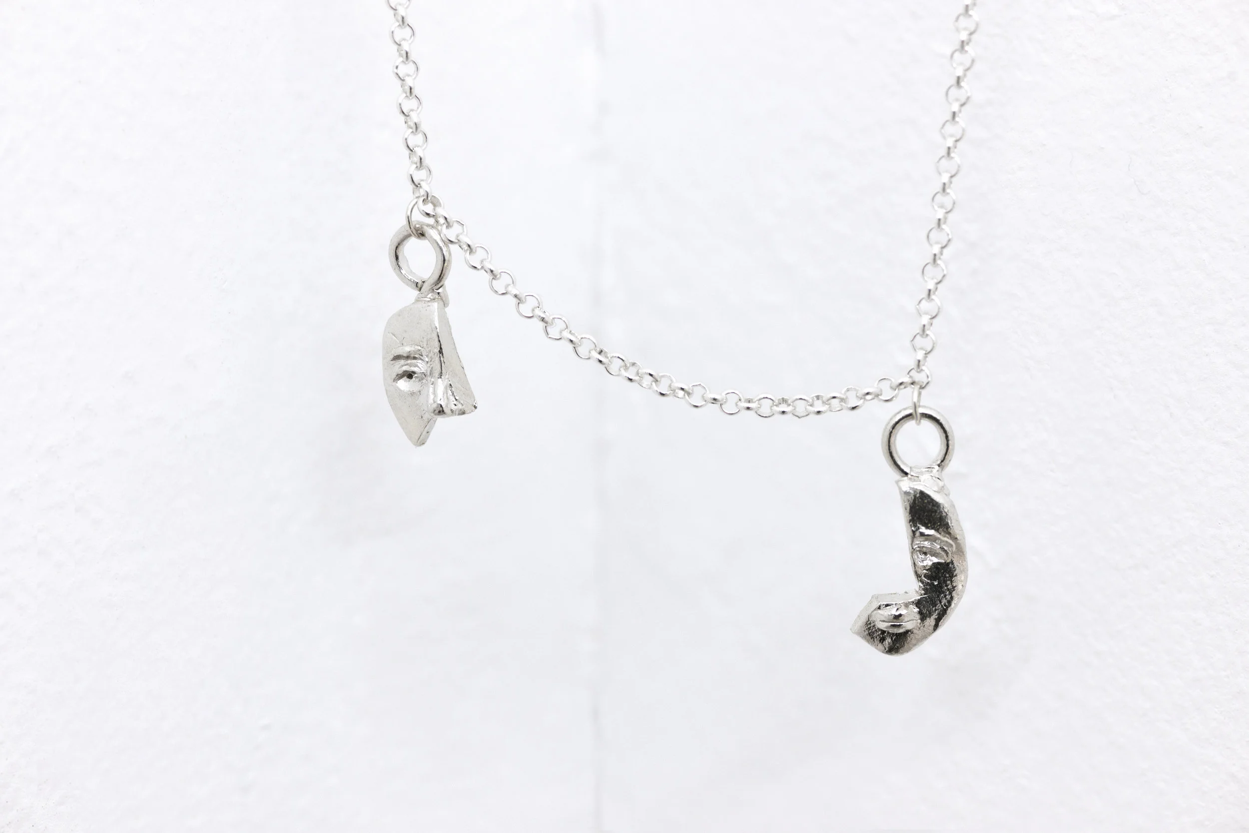 Aiden Koch Infinity Chocker , 2016 Sterling silver Dimensions variable