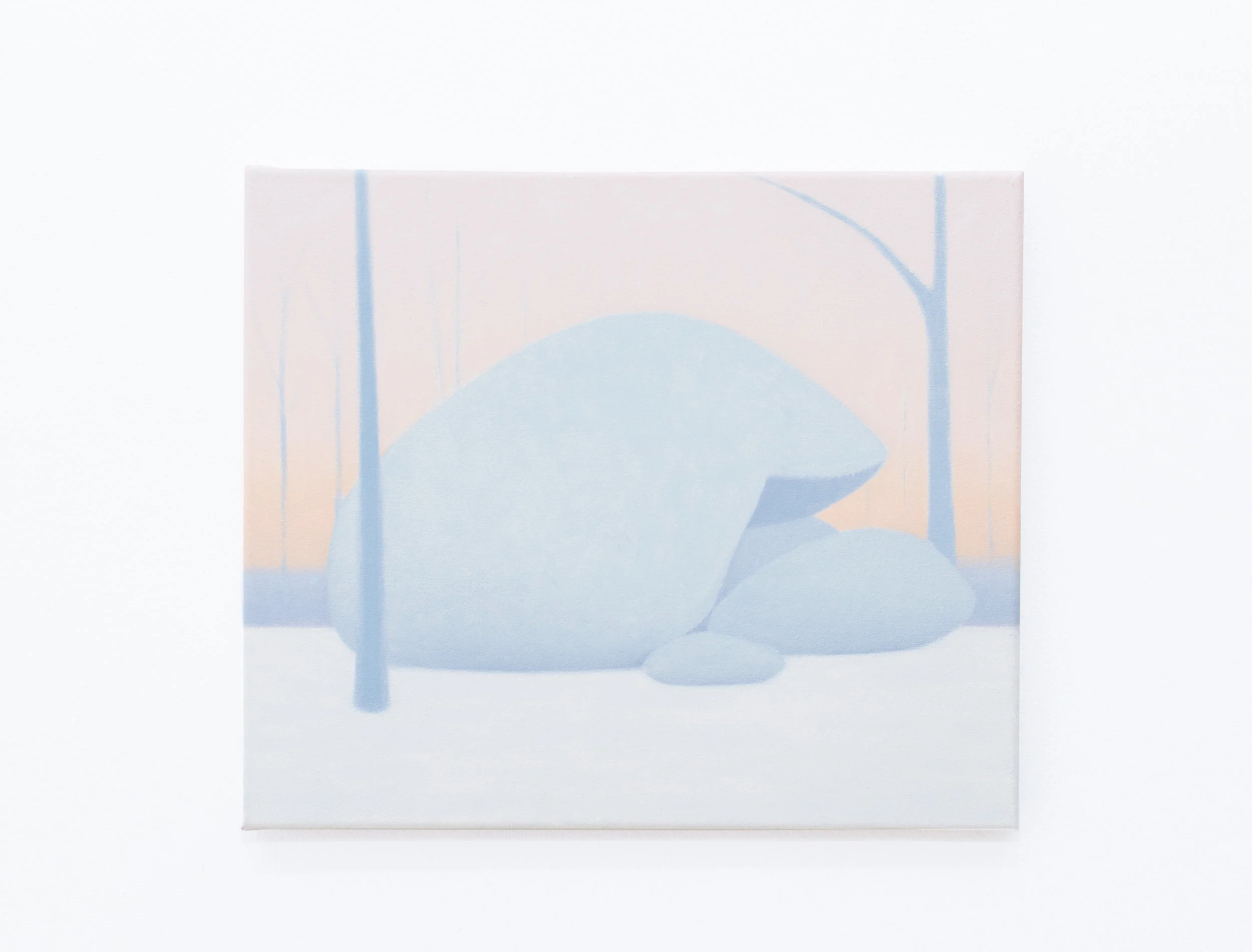 Andrew Gordon A million miles before (II), 2017 Oil on Canvas 12 x 14 inches