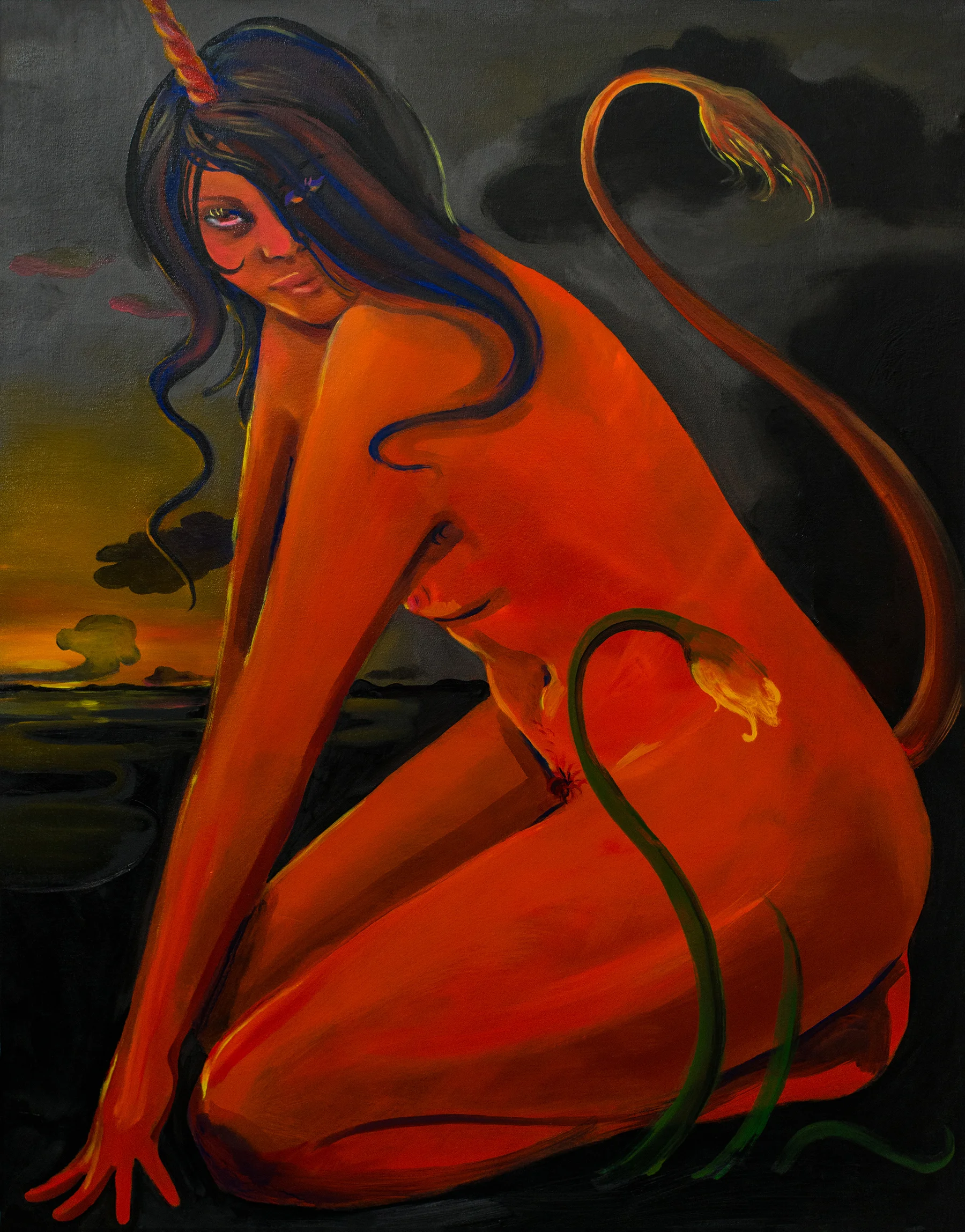 Haley Josephs Imitator, 2018 Oil on canvas 42.5 x 34 inches