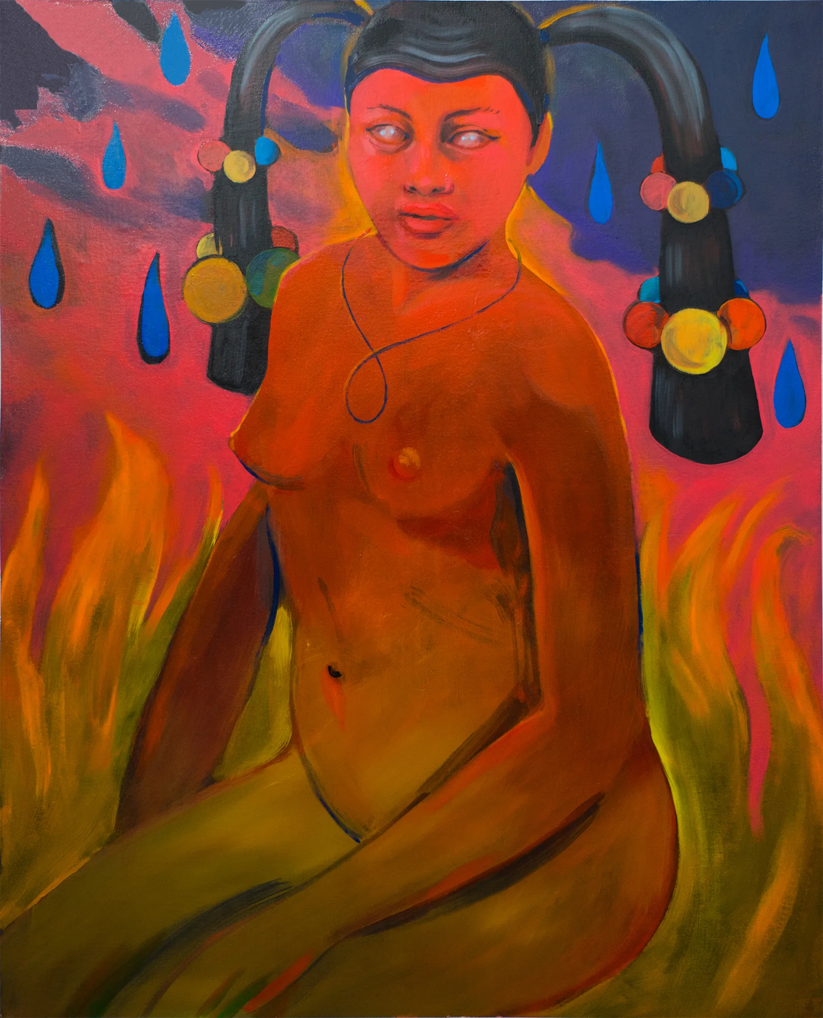 Haley Josephs Portrait of Mother Earth, 2018 Oil on canvas 42.5 x 34 inches