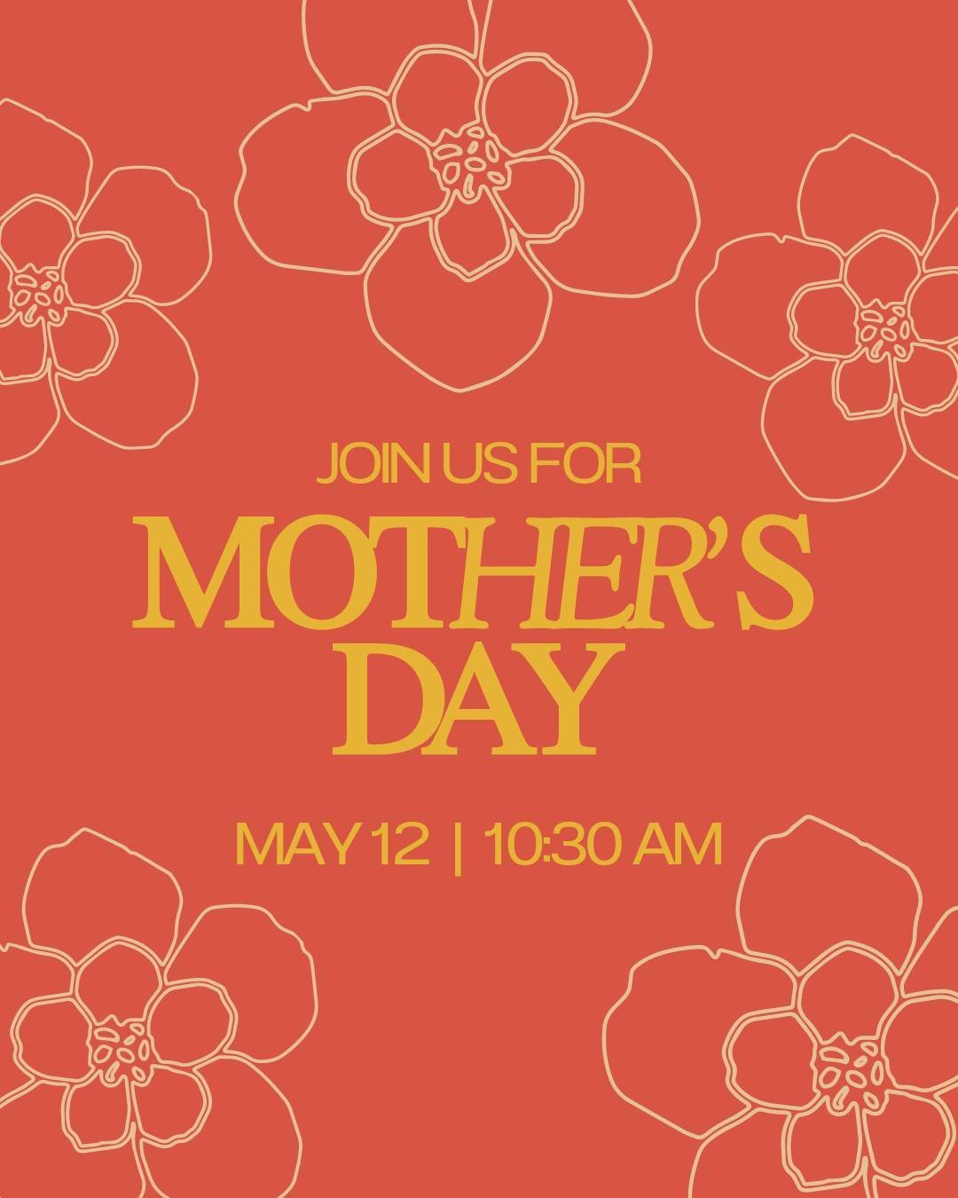 Whether you&rsquo;re a mother, spiritual mom, grandmother, or friend, we want to celebrate you this Mother&rsquo;s Day! Join us on Sunday, May 12 at 10:30 AM for service, worship, a special gift just for you, and photo booths! ⁠
⁠
#mothersday #loveda