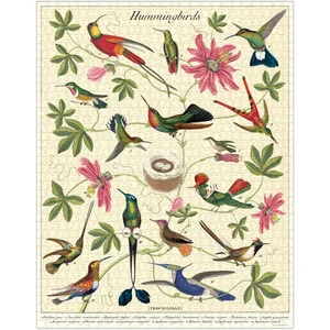 Hummingbirds Vintage Puzzle — FIVEFORK FARMS