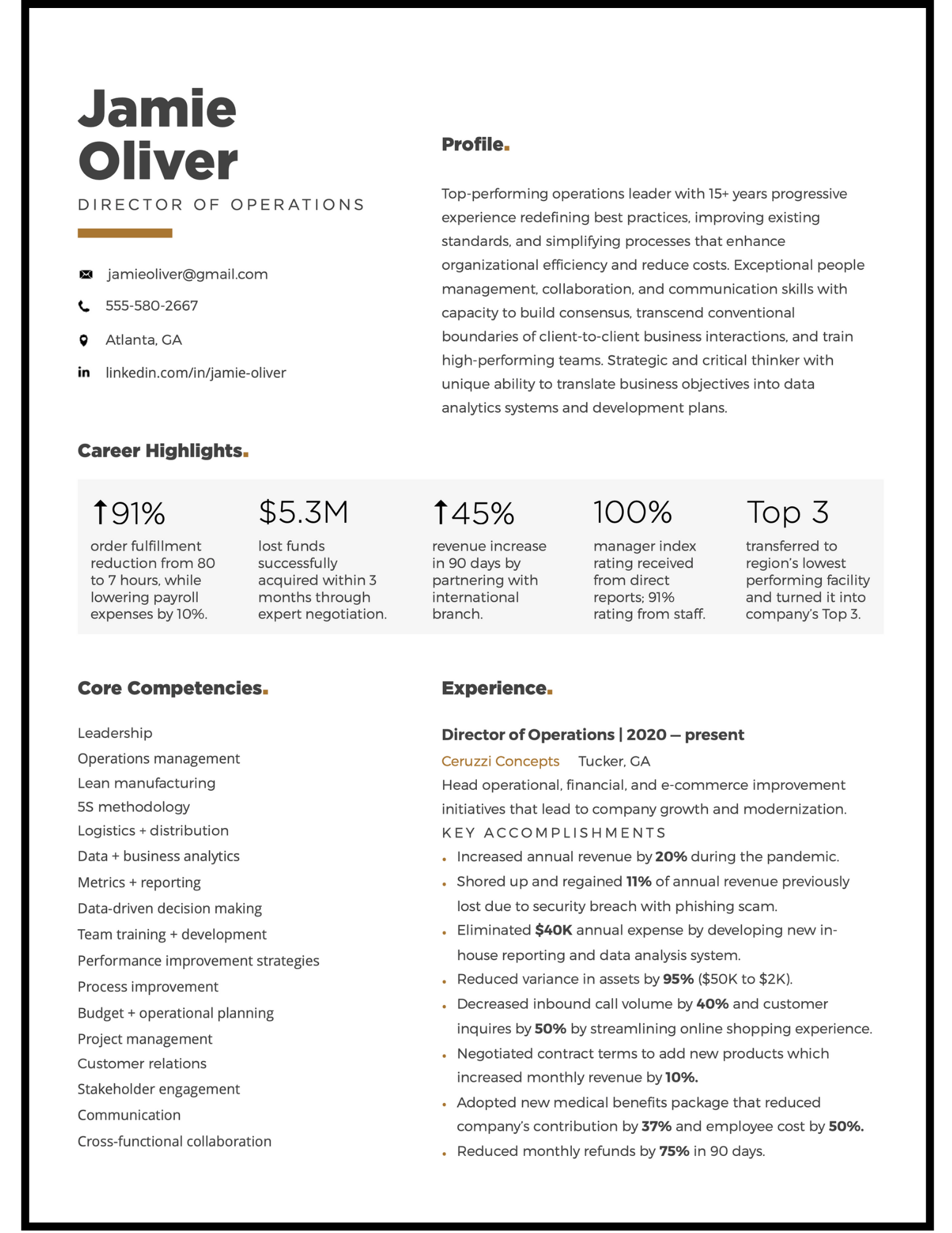 Professional Resume Writing Services & Resume Design | Resume by Nico