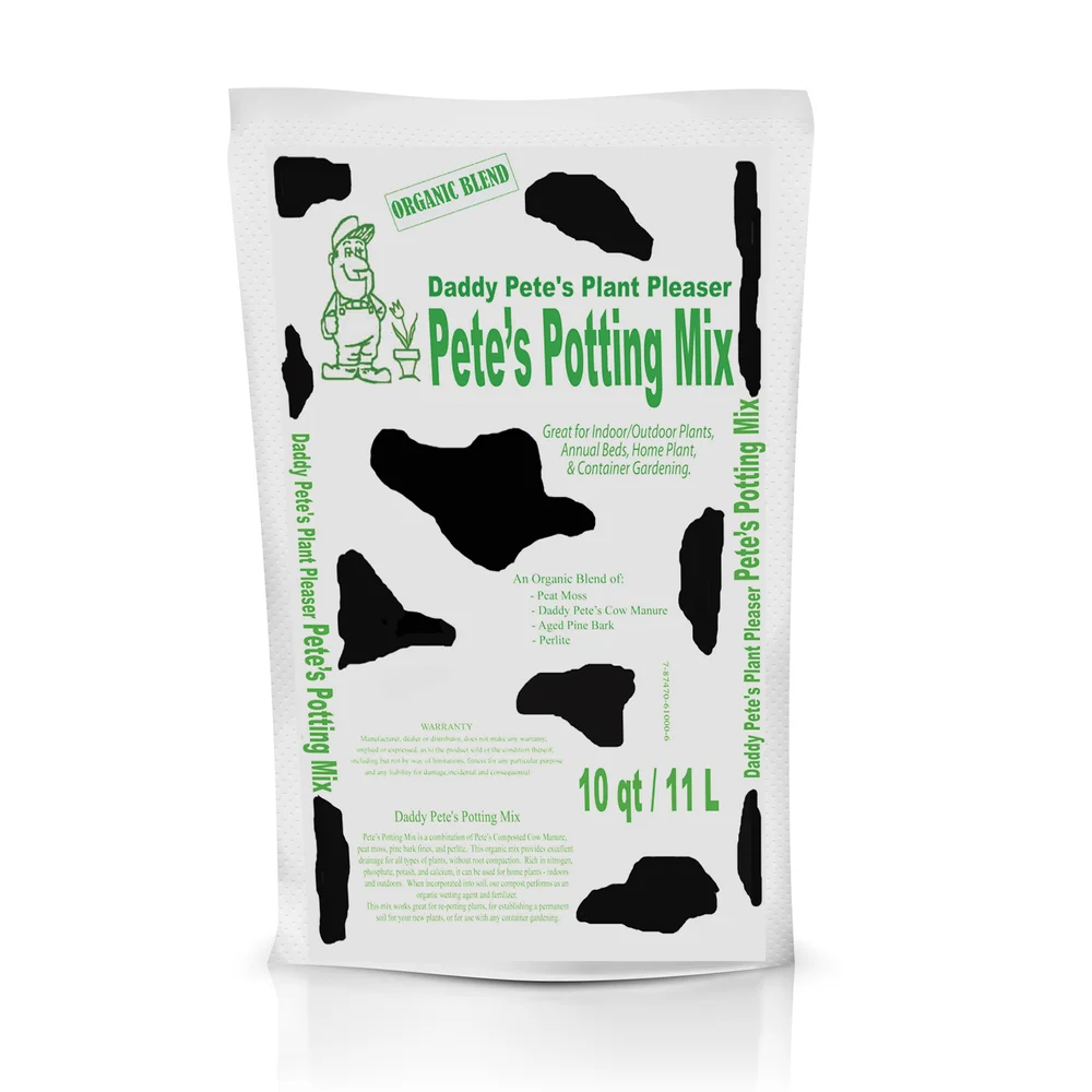 Daddy Pete's Potting Mix  Daddy Pete's Plant Pleaser