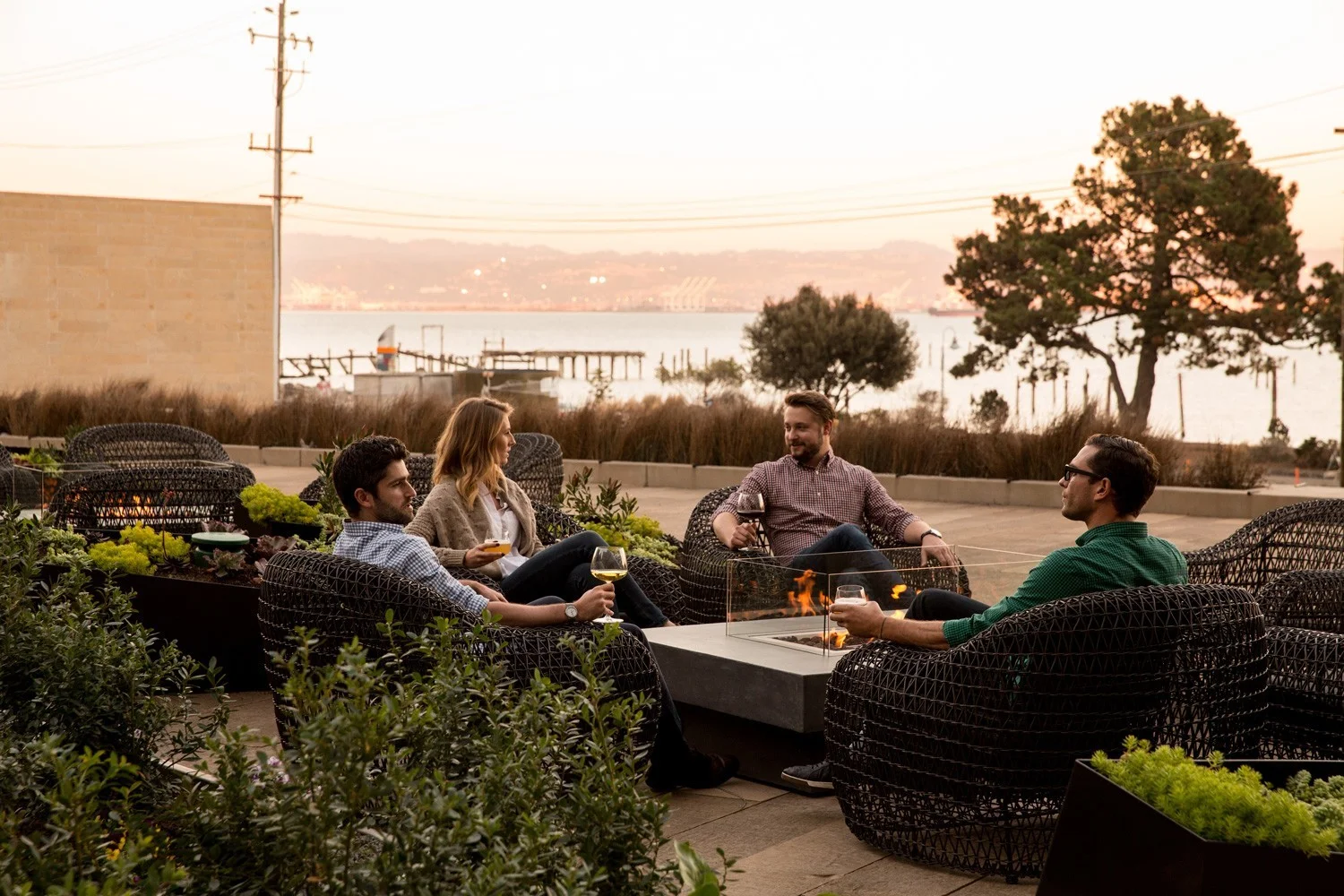 Stem en route to Mission Bay, thanks to Bon Appetit Management Company