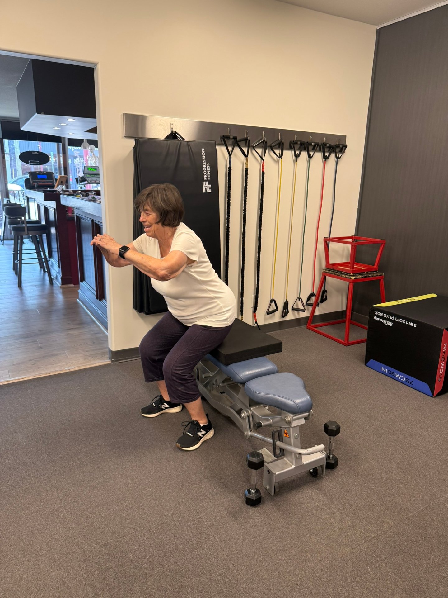 🧘 Mobility Challenge!

Can you:

✅ Touch your toes without bending your knees?

OR

✅ Squat all the way down while keeping your heels on the floor?

Which one is easier for you?

Good mobility makes everyday movement easier and can help reduce your 