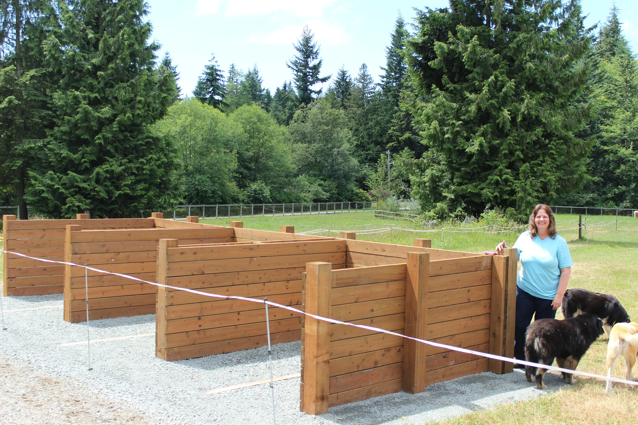 New Bins an Attractive Addition to Lakewood Horse Farm