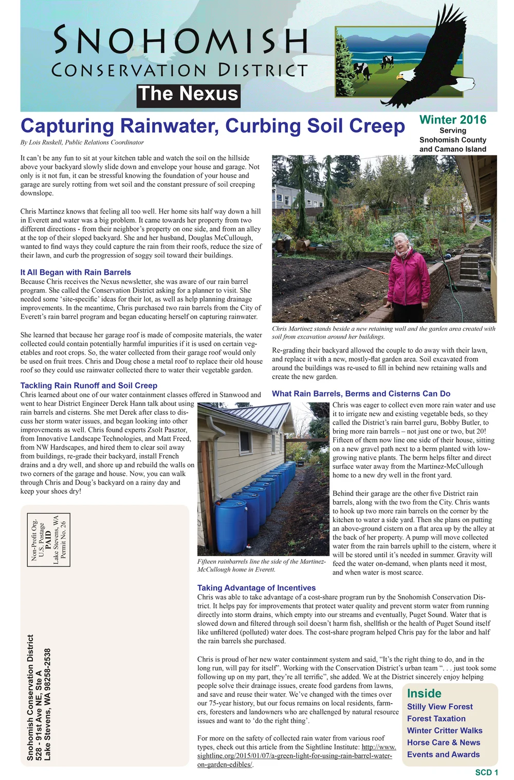 2016 Winter Nexus — Snohomish Conservation District