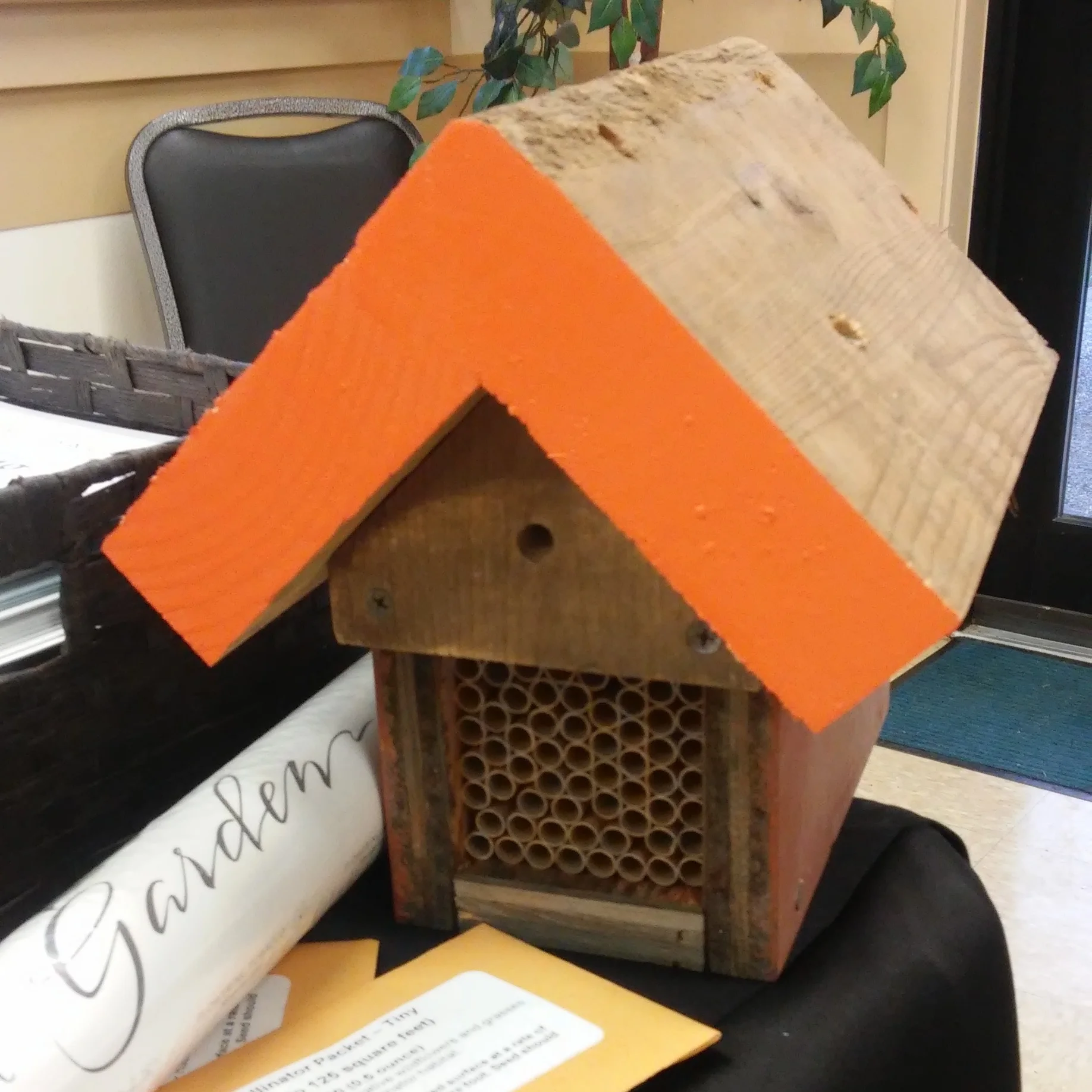 Photo of mason bee house