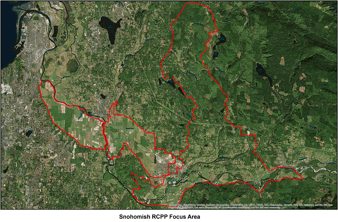 Snohomish map