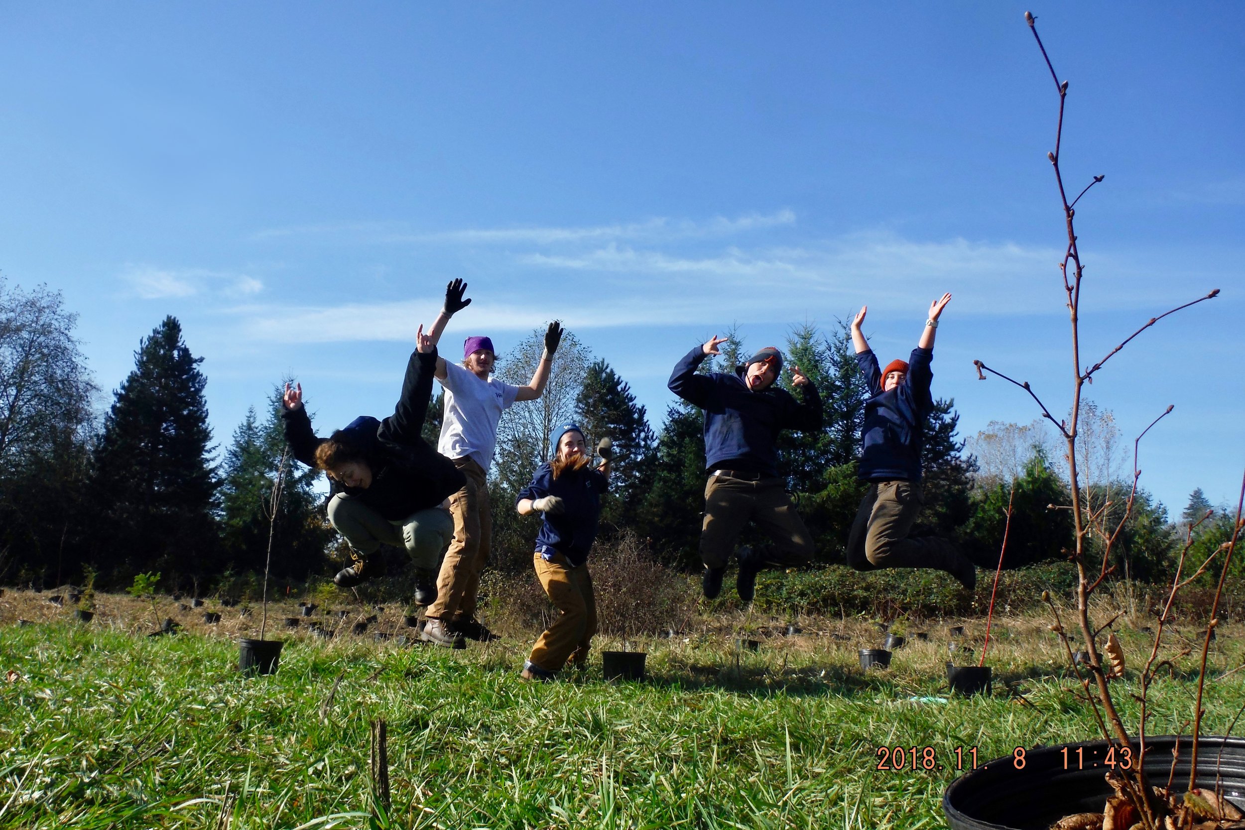 An Elated Crew