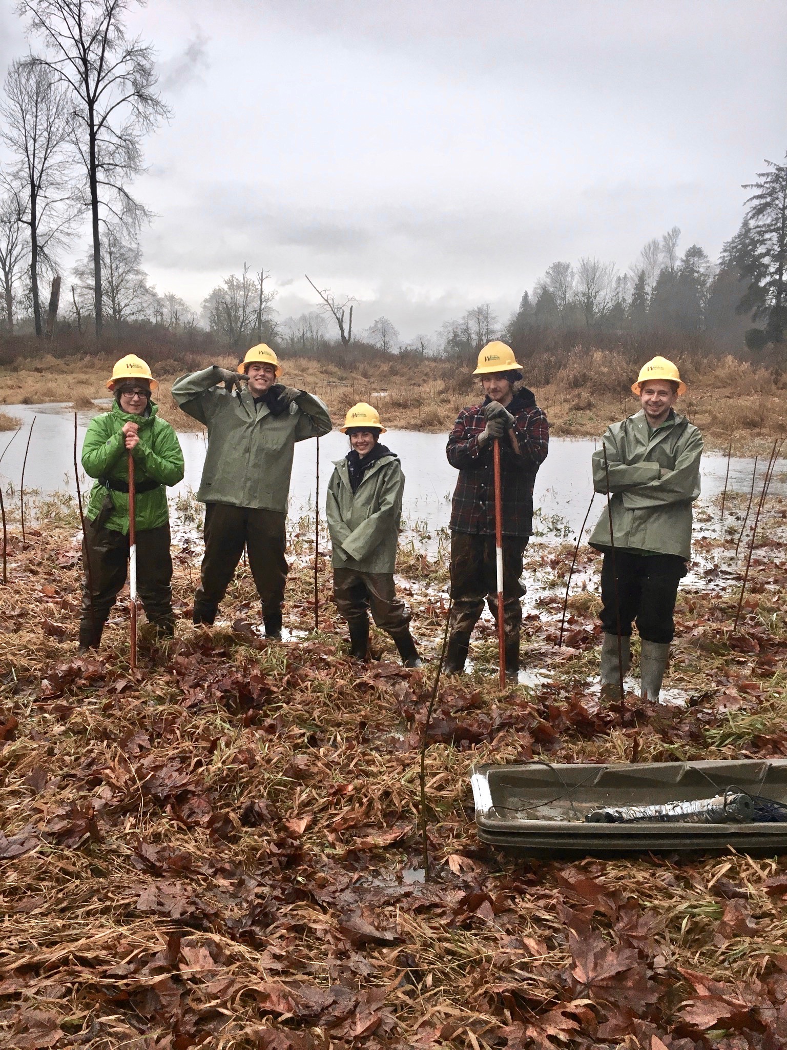 Live Stake Planting - WCC Group Photo