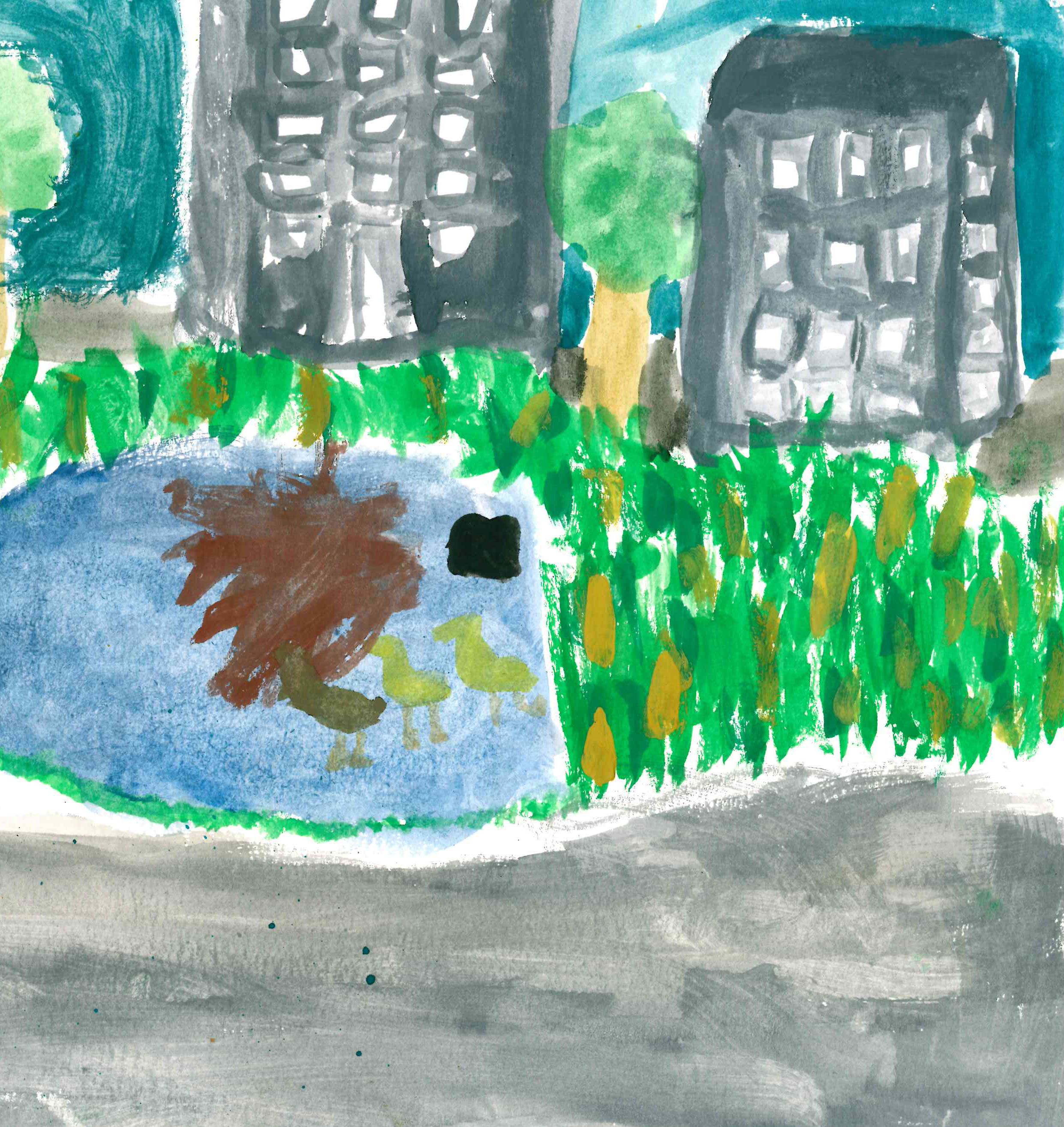 Sanctuary by Gigi Hulbert - 2nd Place - Grades 3-5