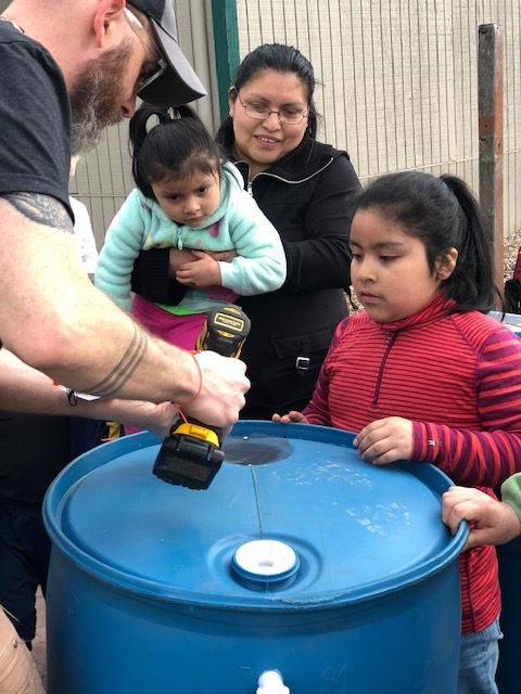 Ahorre La Lluvia participants in March 2019