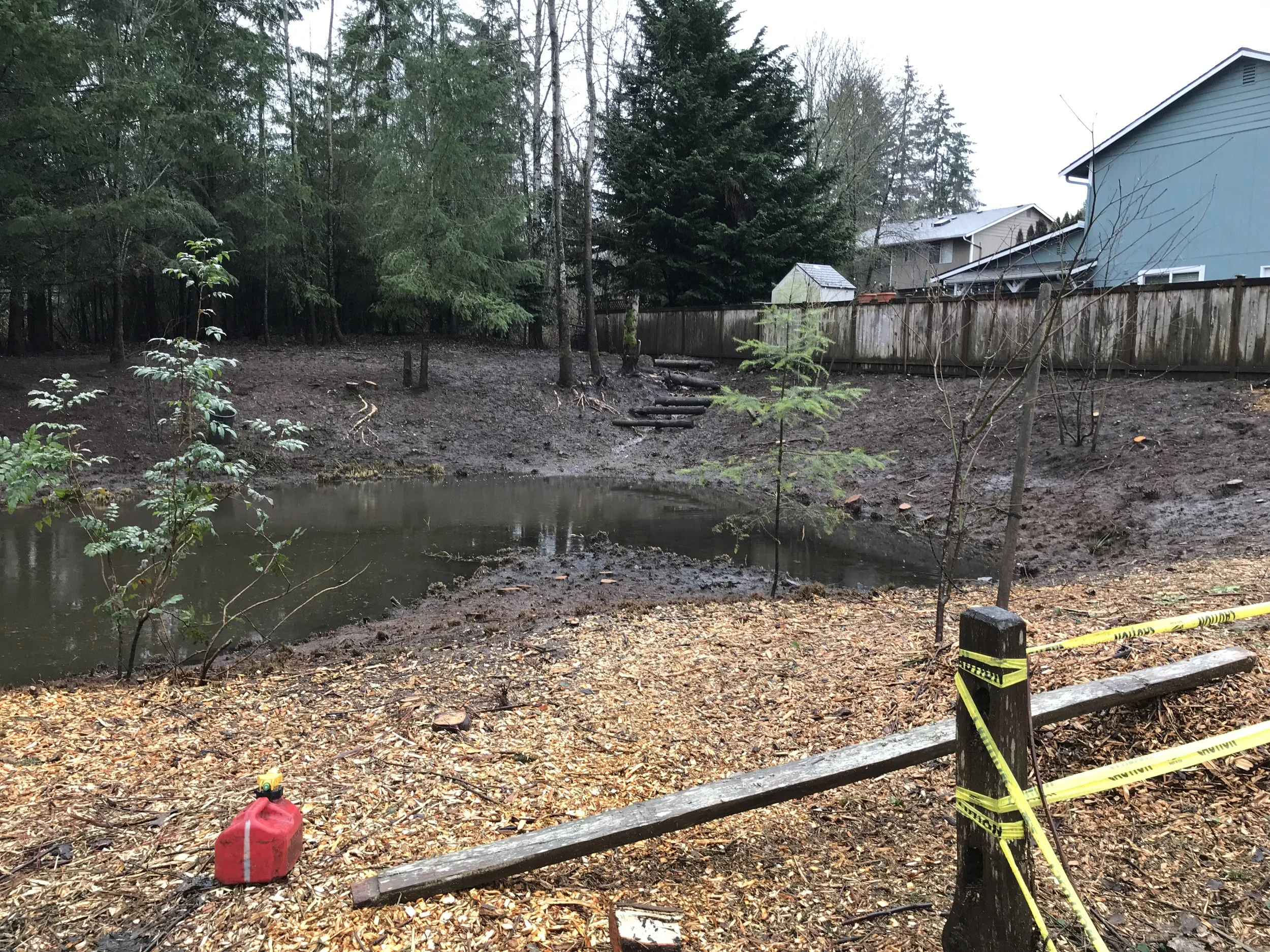 Detention Ponds Work Overtime in the Rainy Season