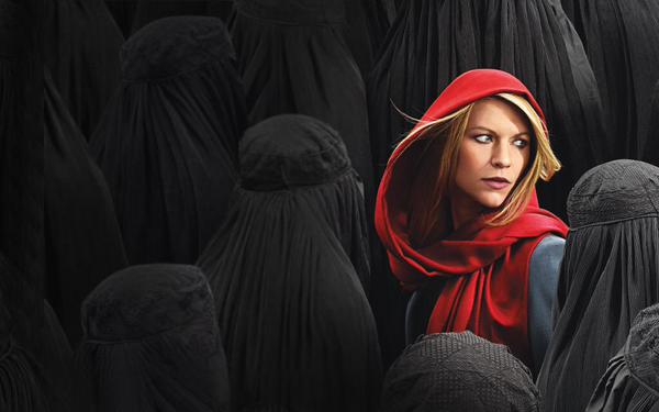 Claire Danes as Carrie Mathison in a promotional image for the fourth season ofHomeland. Photo: courtesy Showtime.