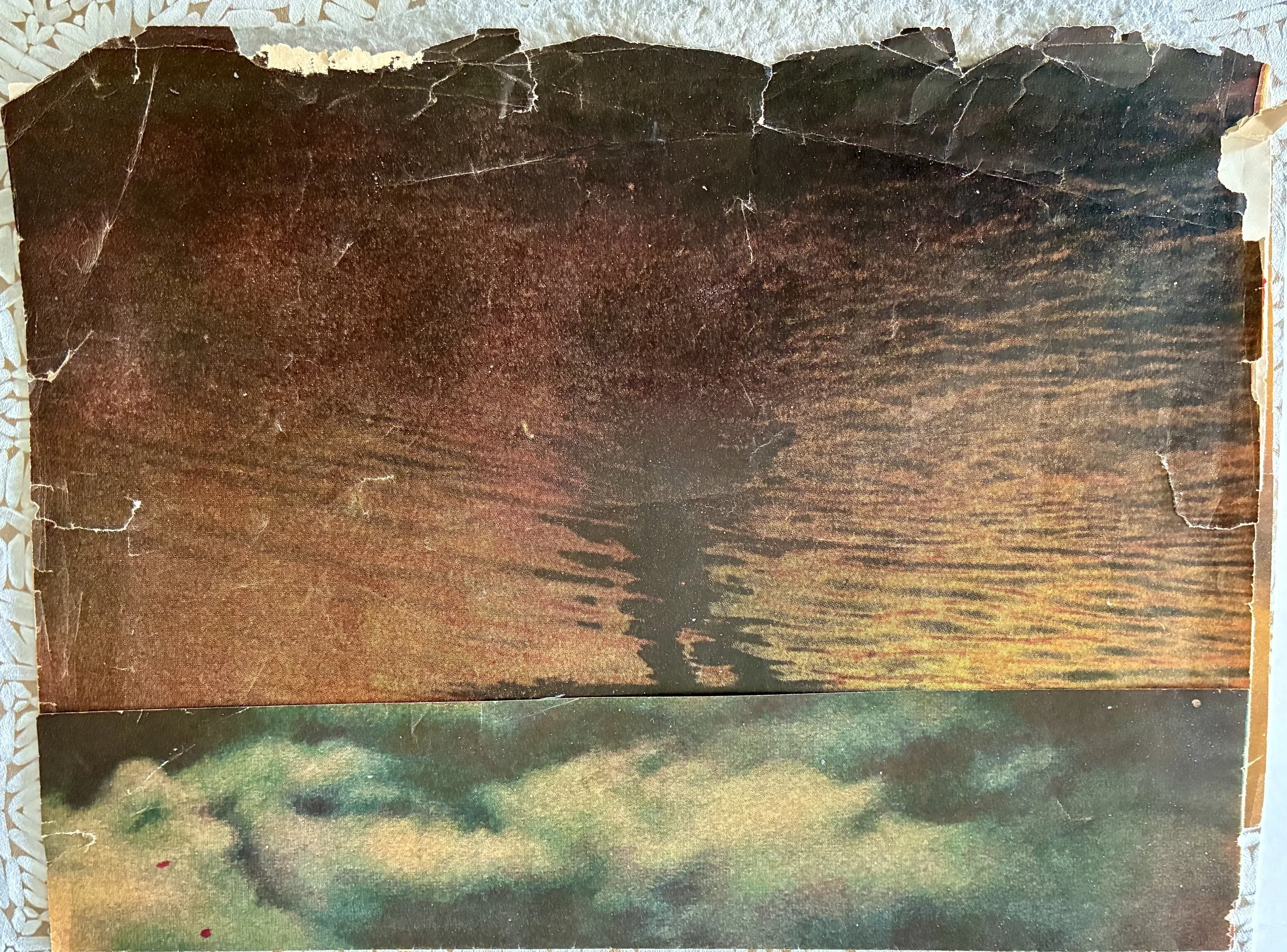  too much    2020 paper collage 