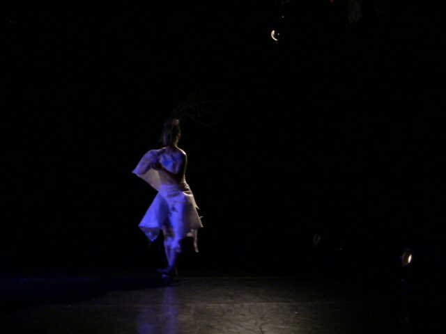 Performing "Other Soft Words:Winter" at Triskelion Arts