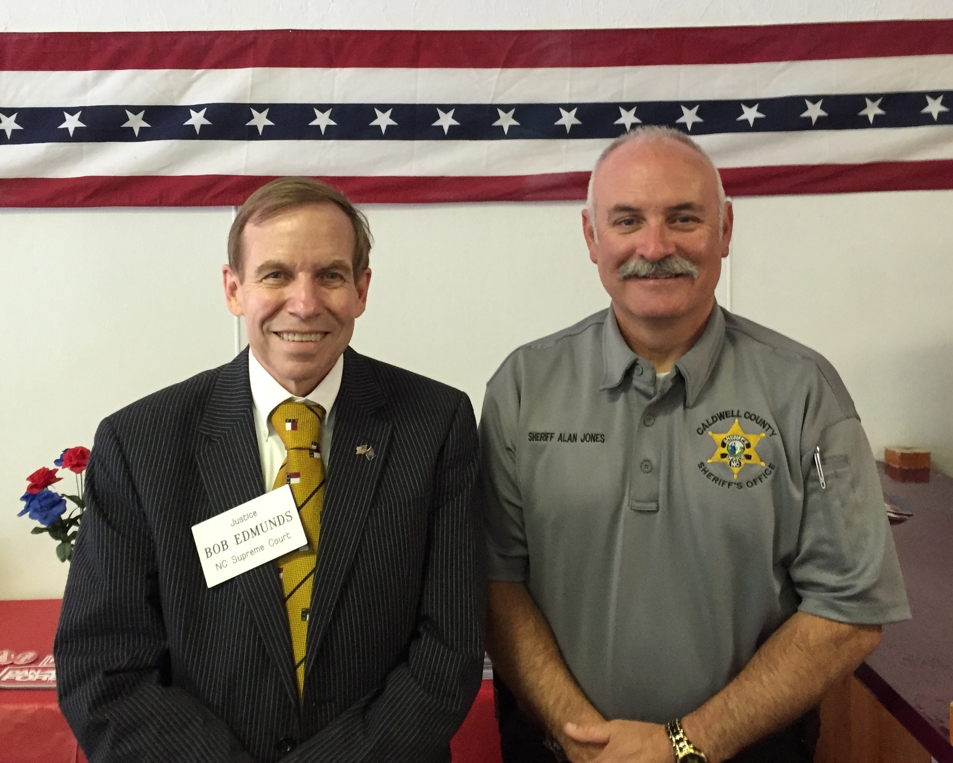Sheriff Alan Jones, Caldwell County.