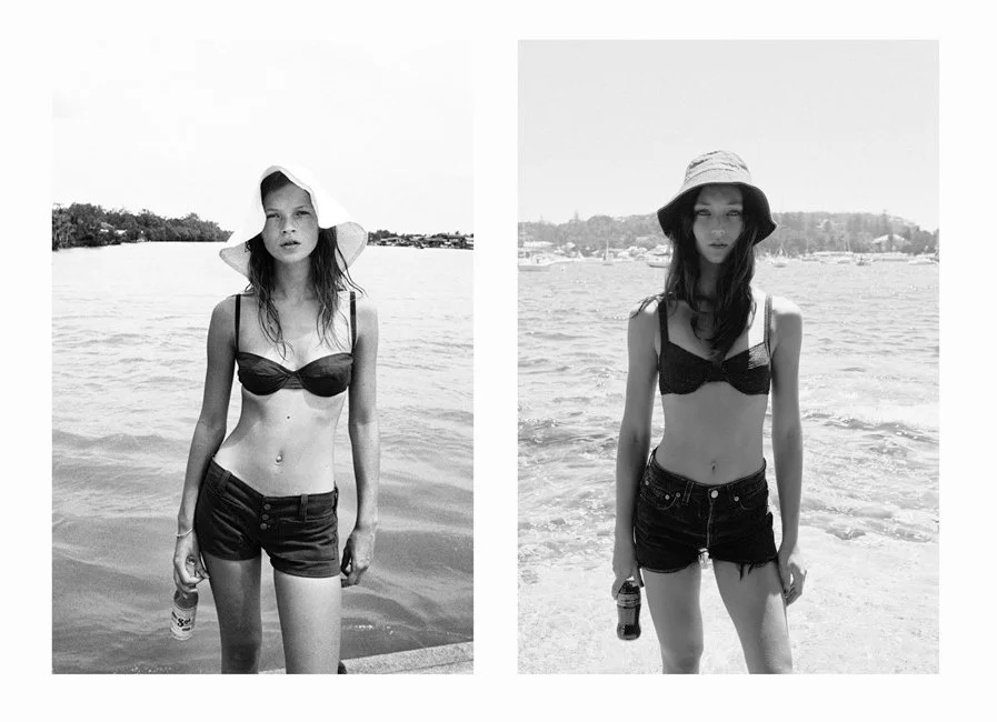 kate moss burberry bikini