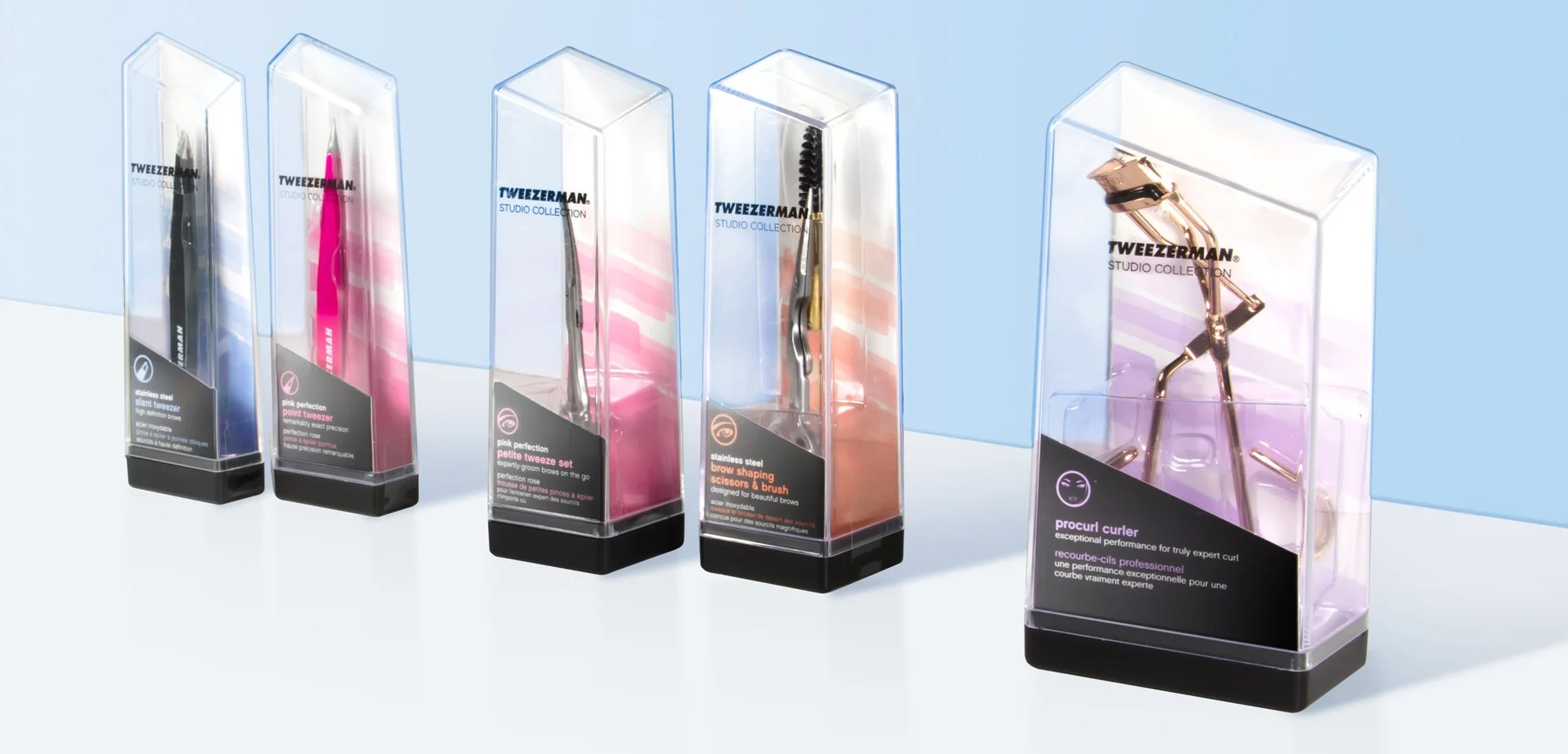 Tweezerman packaging - Case in Point - March 2013 Article on the redesign of Tweezerman Studio packaging by Swerve, "Case in point". The article was first published in the March 2013 edition of Brand Packaging Magazine.