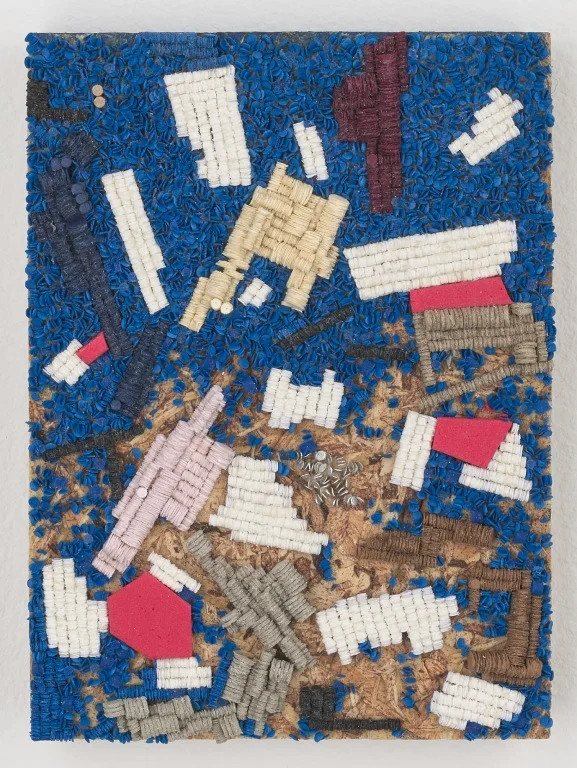 Untitled (Landscape) , 2012-15. Chipboard, archival foam, paper, aluminum, plastic, rubber, approx. 5 x 3 x ½ inches Shown in 2015:1947