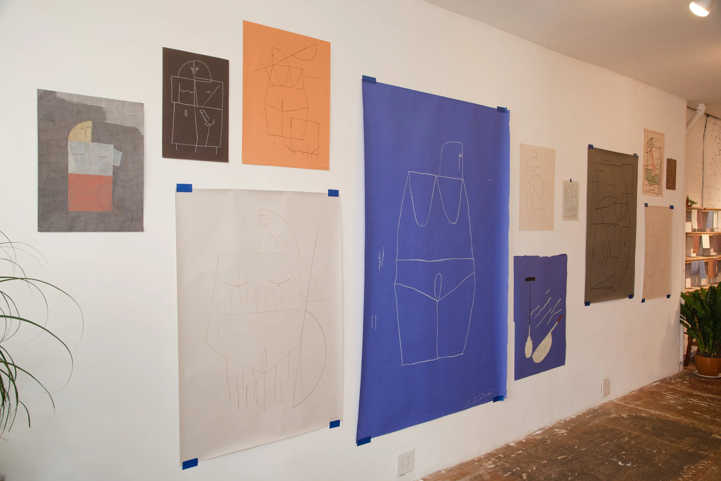Ed. Varie, 9th Street East Village location, Ana Kras exhibition, Photo courtesy of Ed. Varie