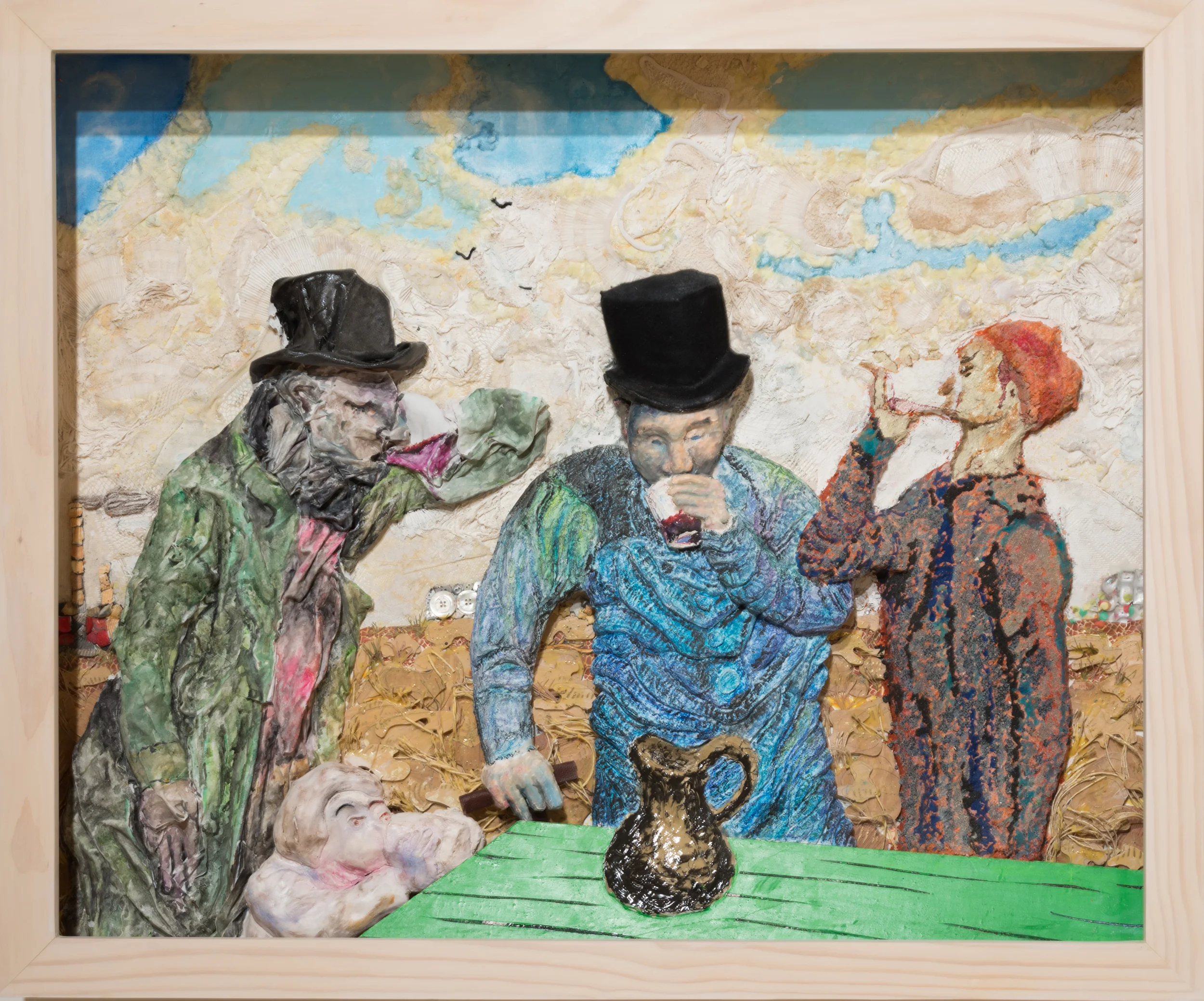 The Drinkers (After Van Gogh (After Damier))