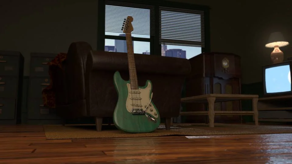 Modeled in Maya, textured in Quixel, and rendered with Arnold