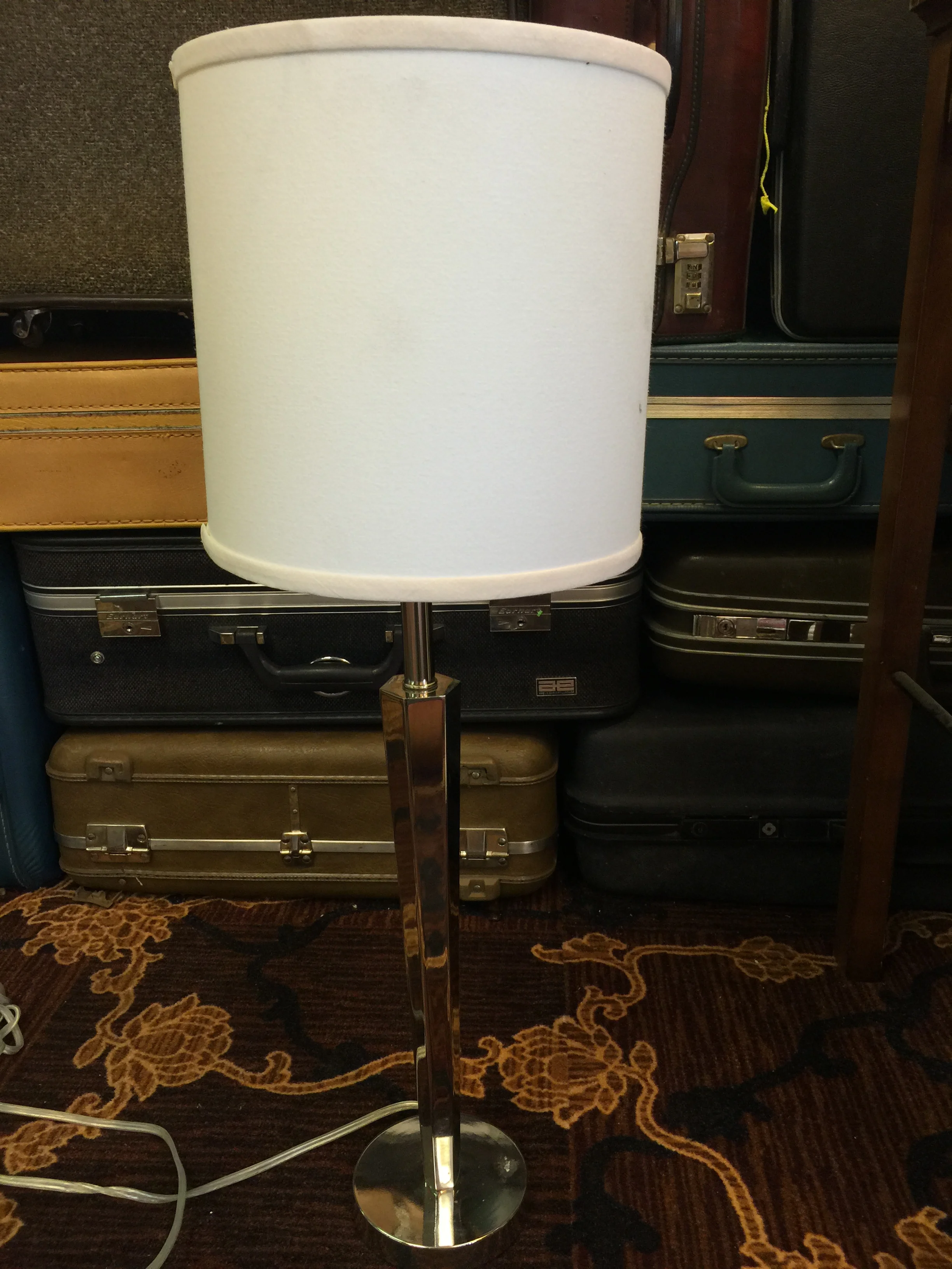 Westin Chrome Lamp with Shade