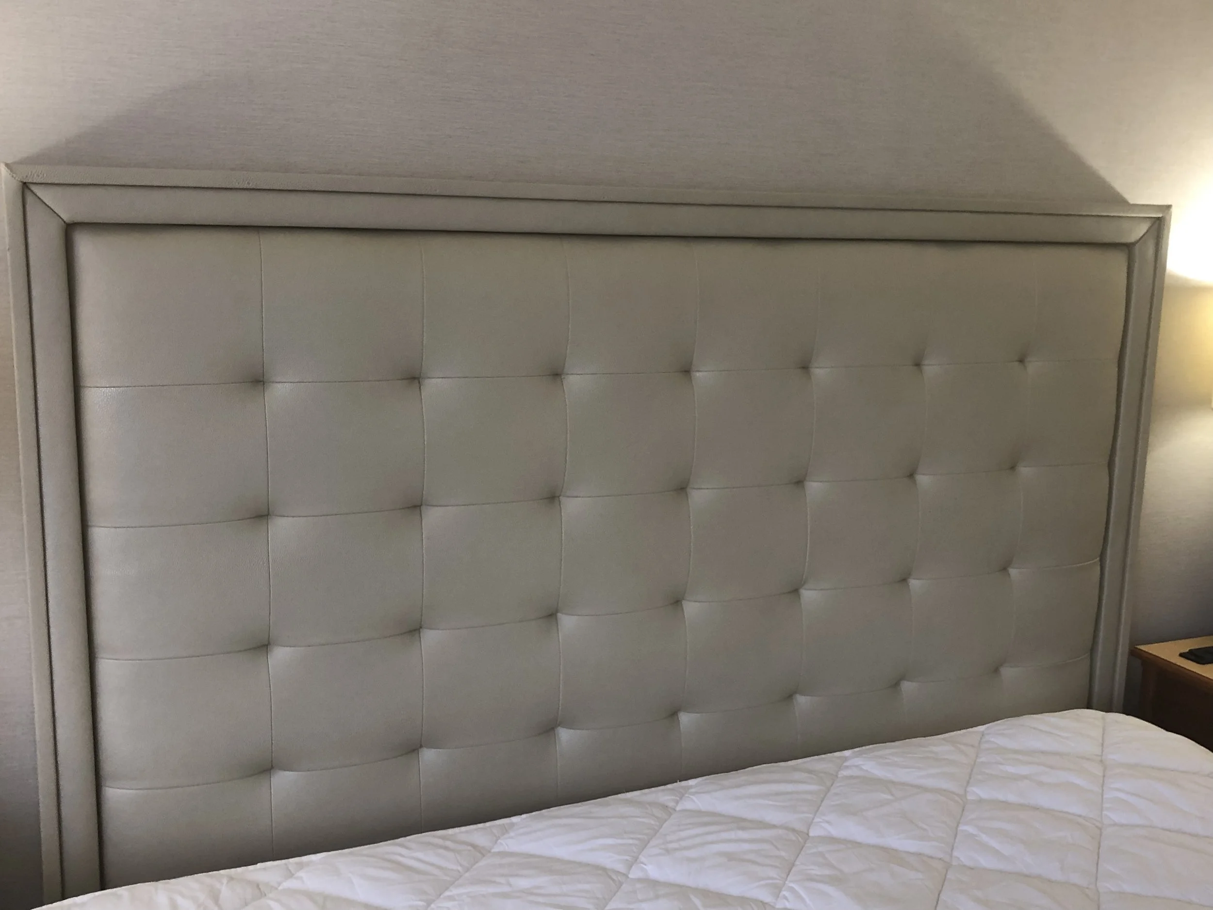 Hilton King Leather Headboard