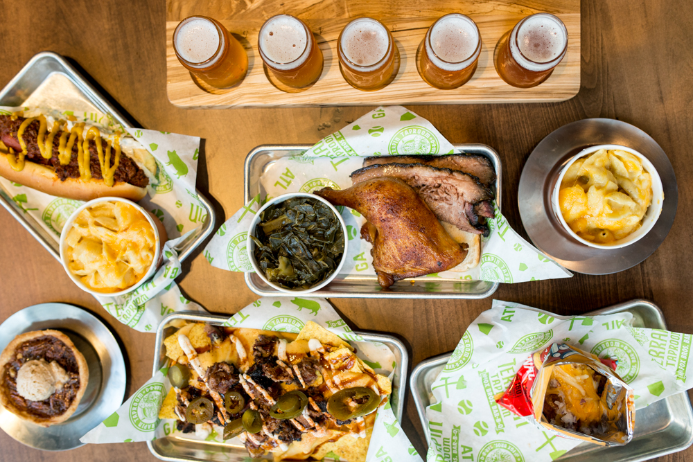 Terrapin Taproom and Fox Brothers BBQ
