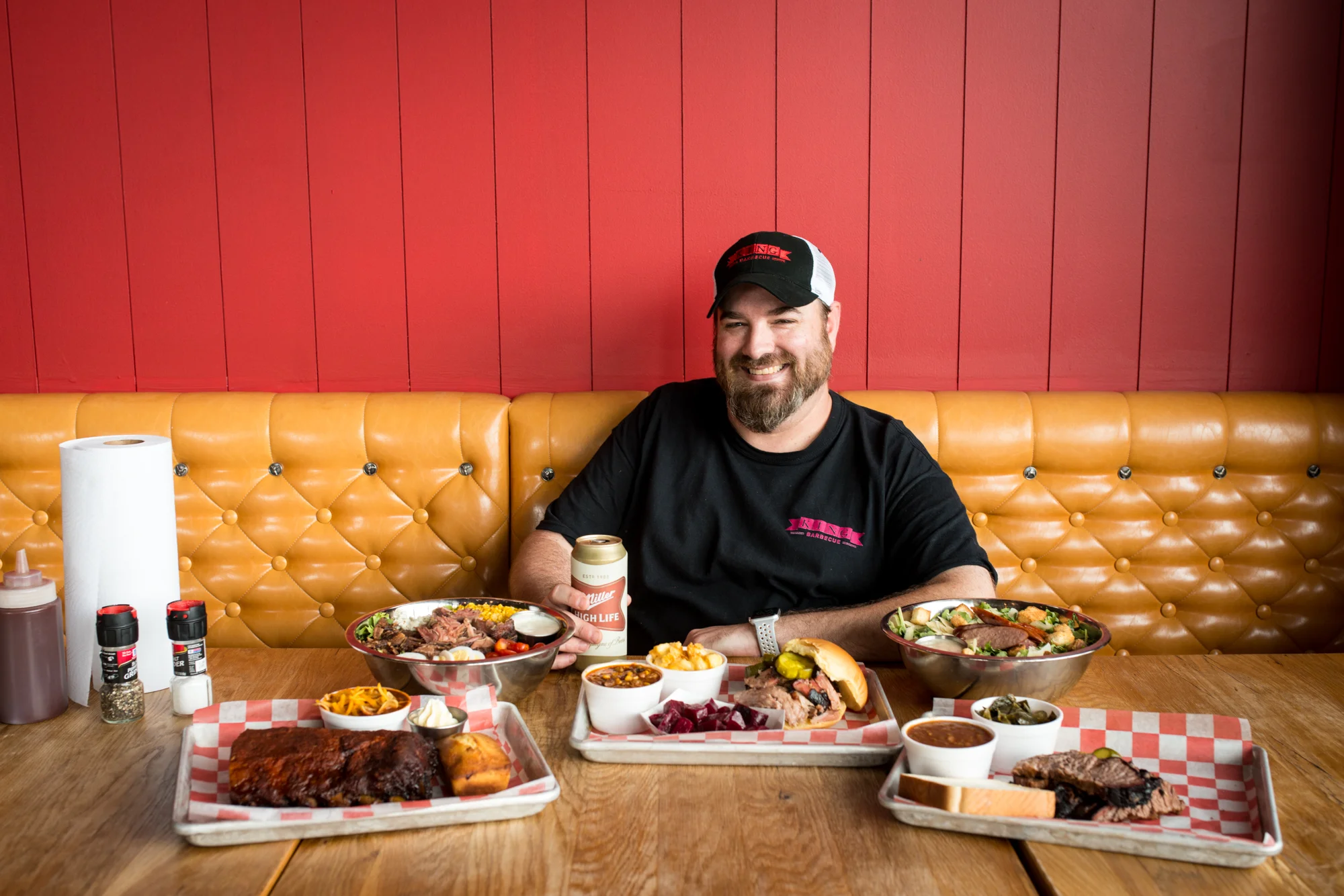 King Barbecue chef Carey Wise