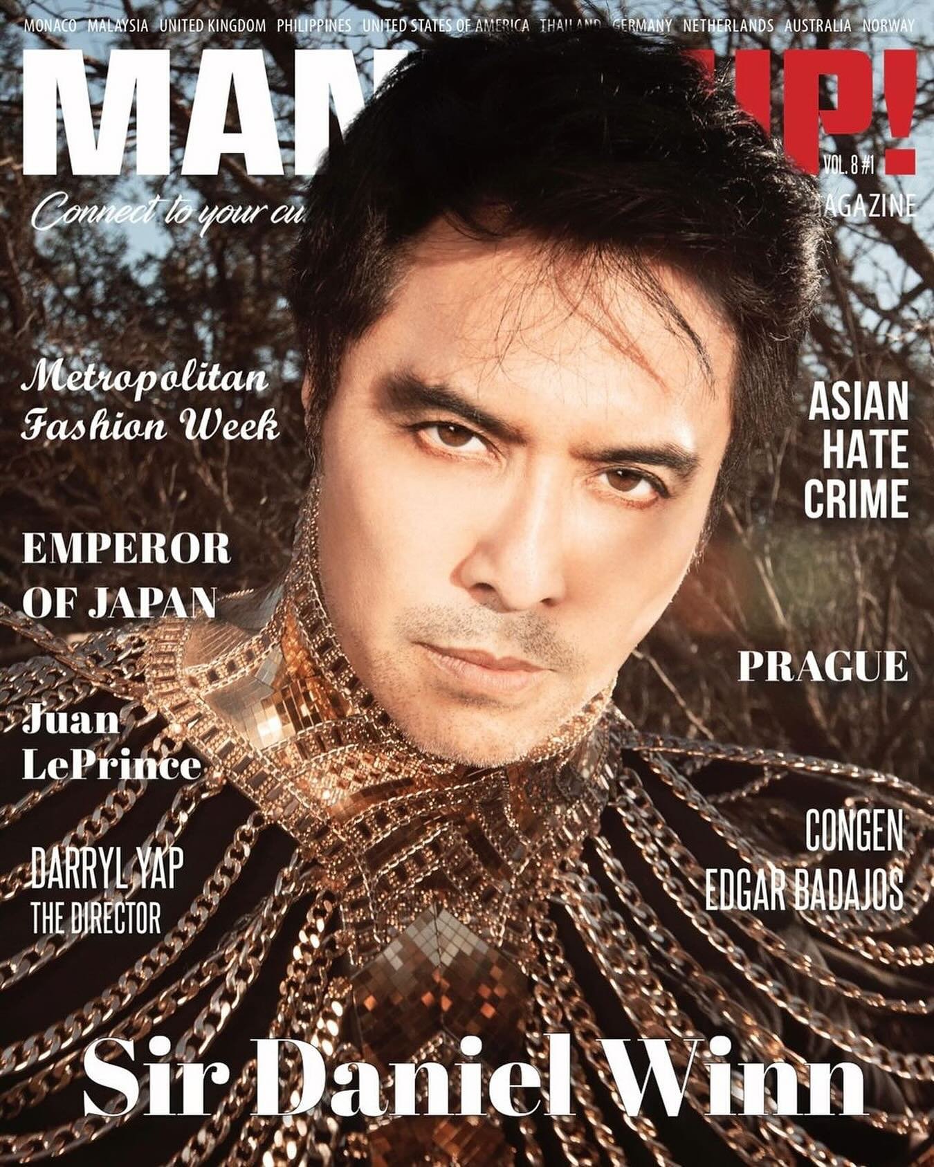 Blue-chip artist @sirdanielwinn on the cover of MANILA UP! Magazine @winnslavin