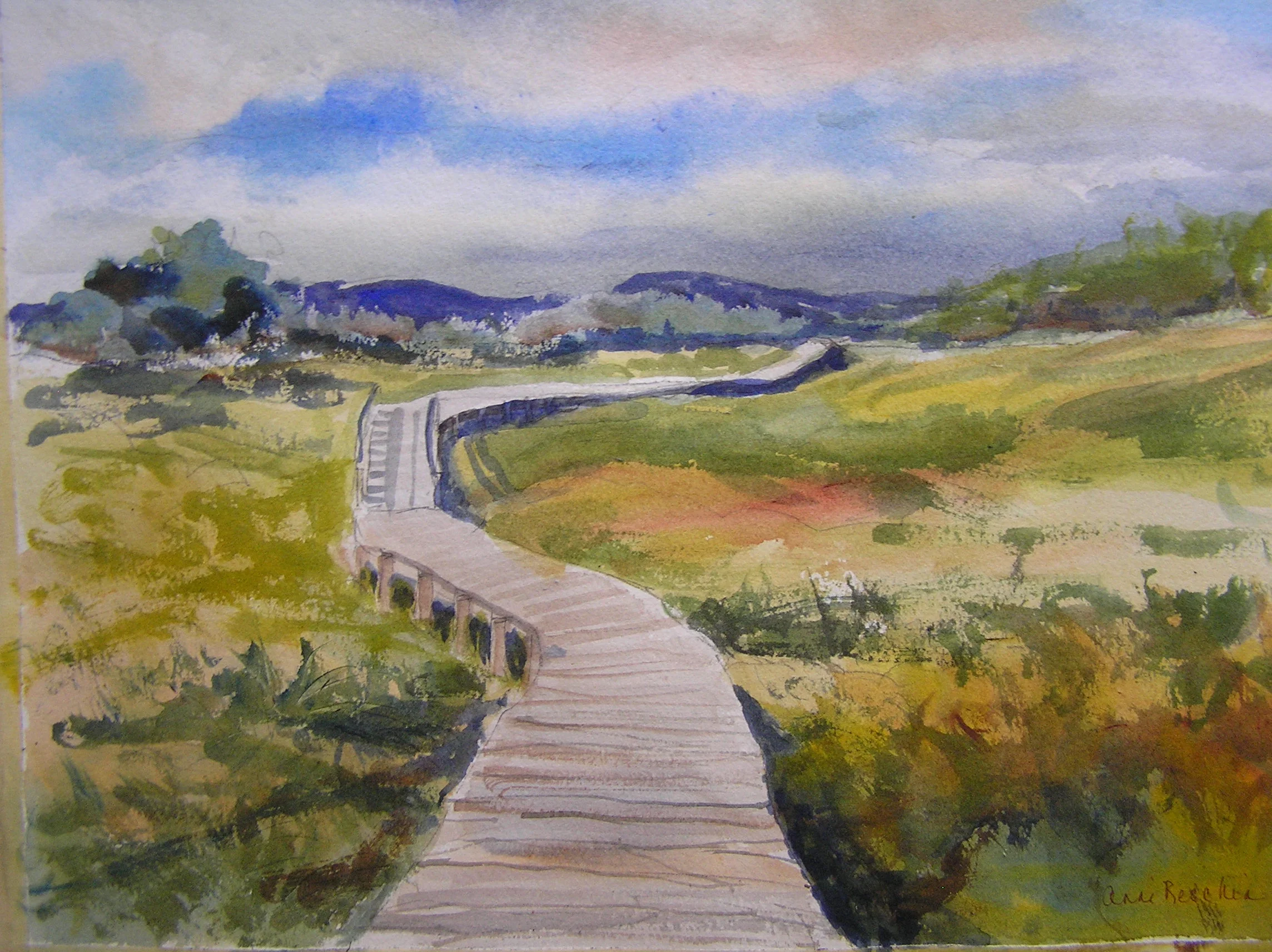 Boardwalk At Plum Island.JPG