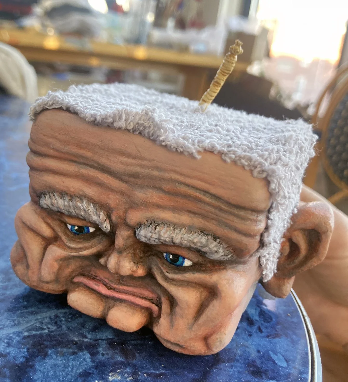 RFK jr n his worm Windy Up Toy