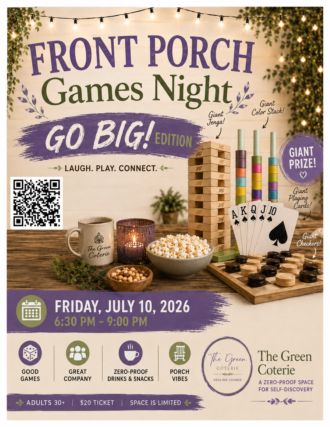 Front Porch Games Night