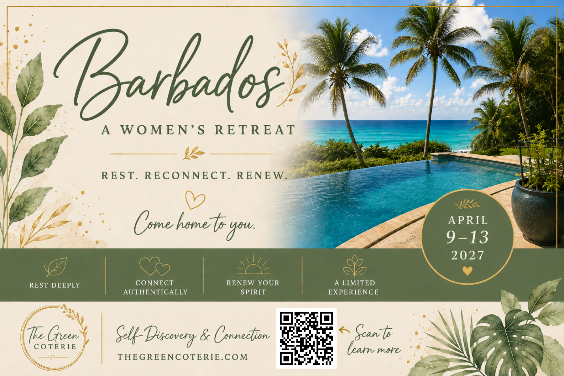 BARBADOS 2027 - A Green Coterie Women’s Retreat