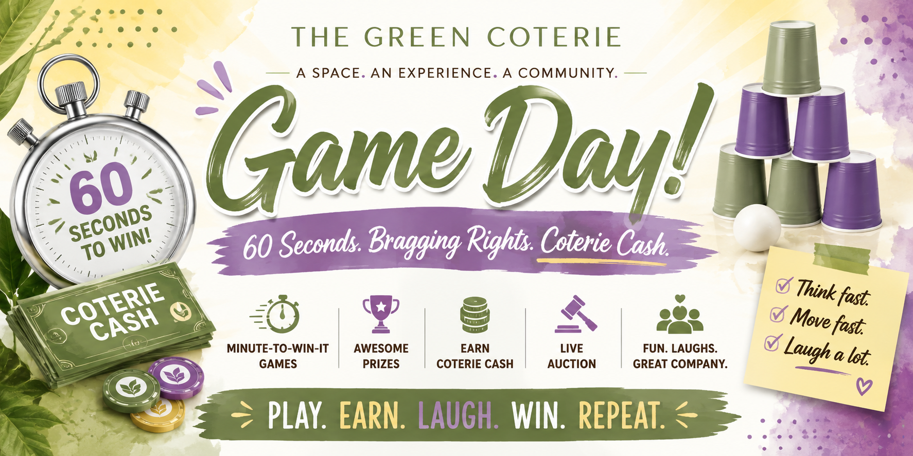 Game Day at The Green Coterie