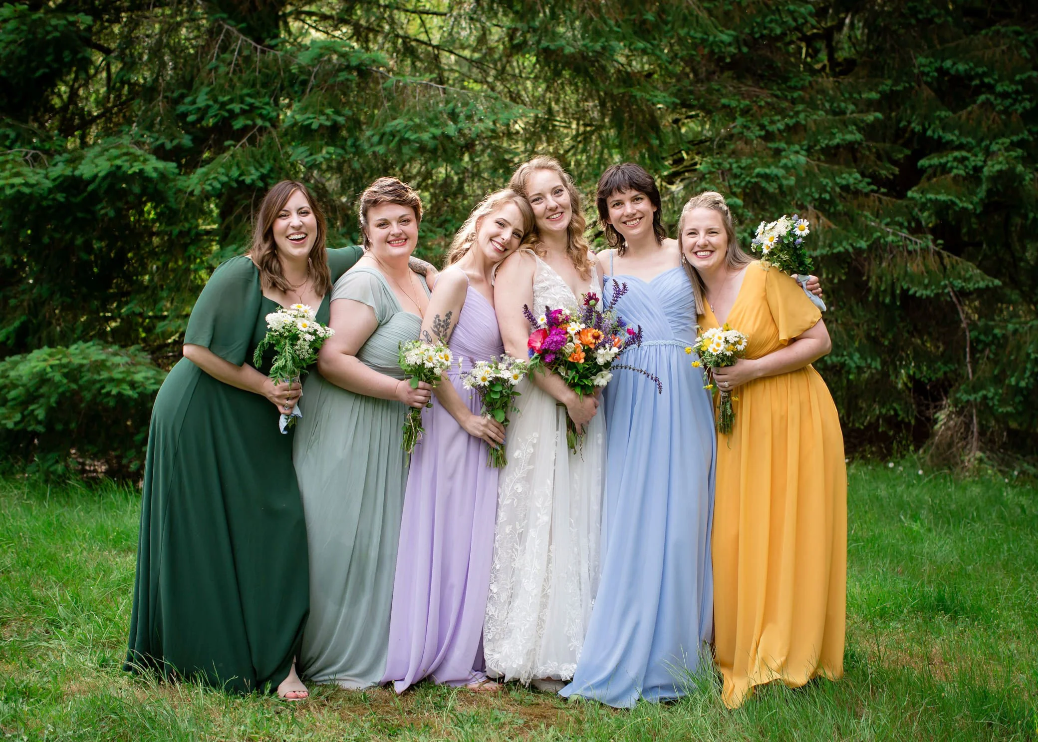 Summer Camp Wedding at Millersylvania Park, Olympia WA ~ Jodi and Brian