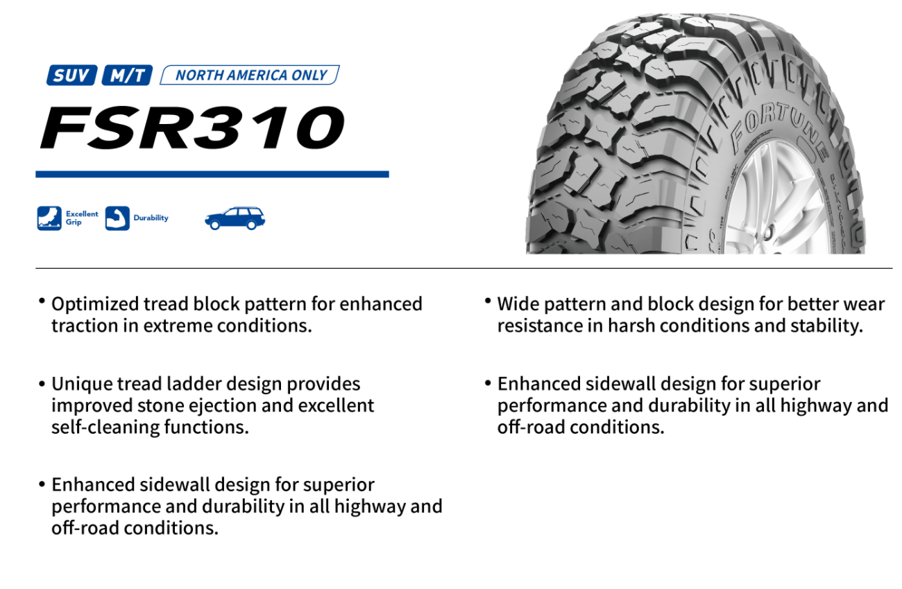 June Tire of the Month Fortune FSR310 — Barron's Wholesale Tire