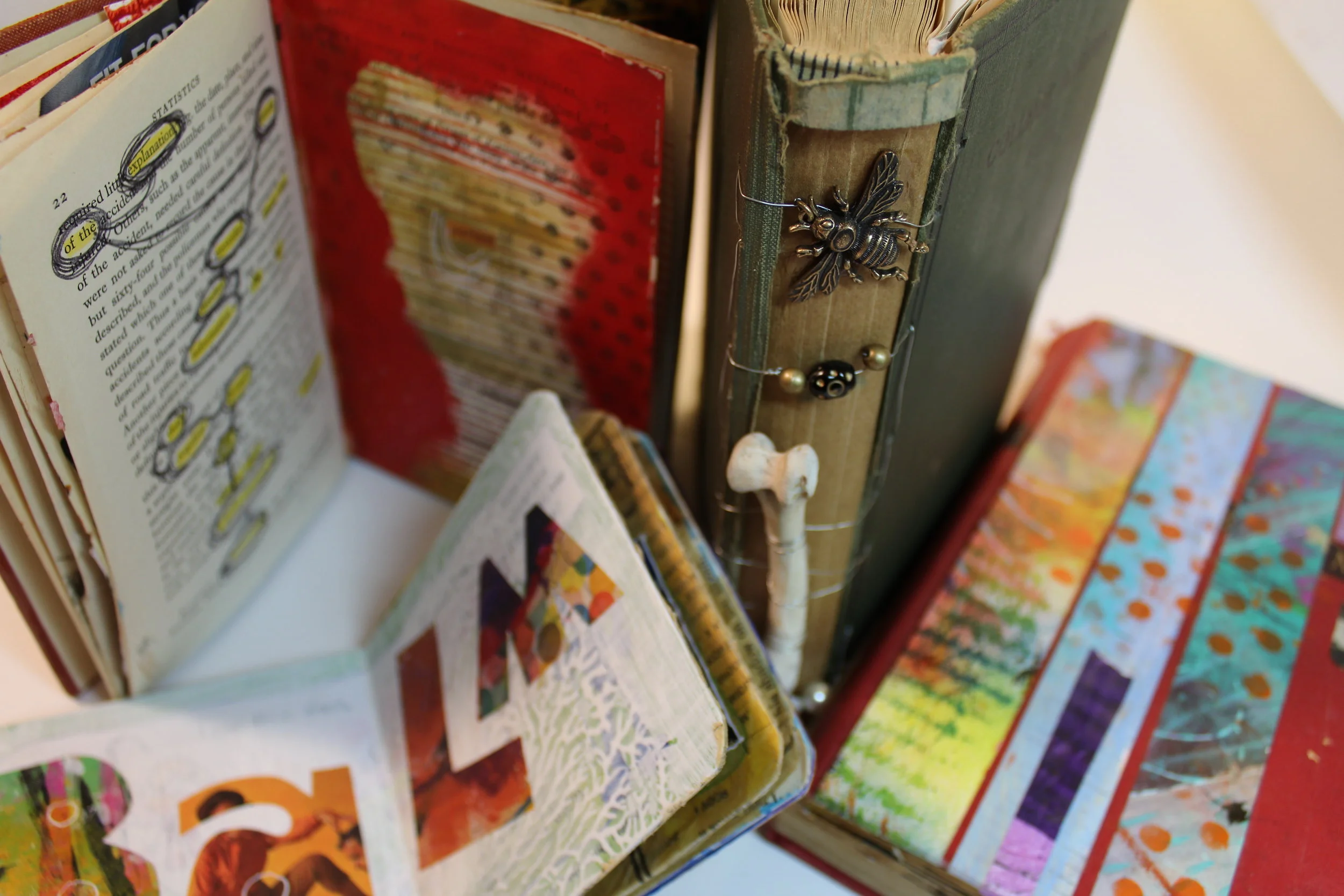 Altered Book & Found Poetry Workshop
