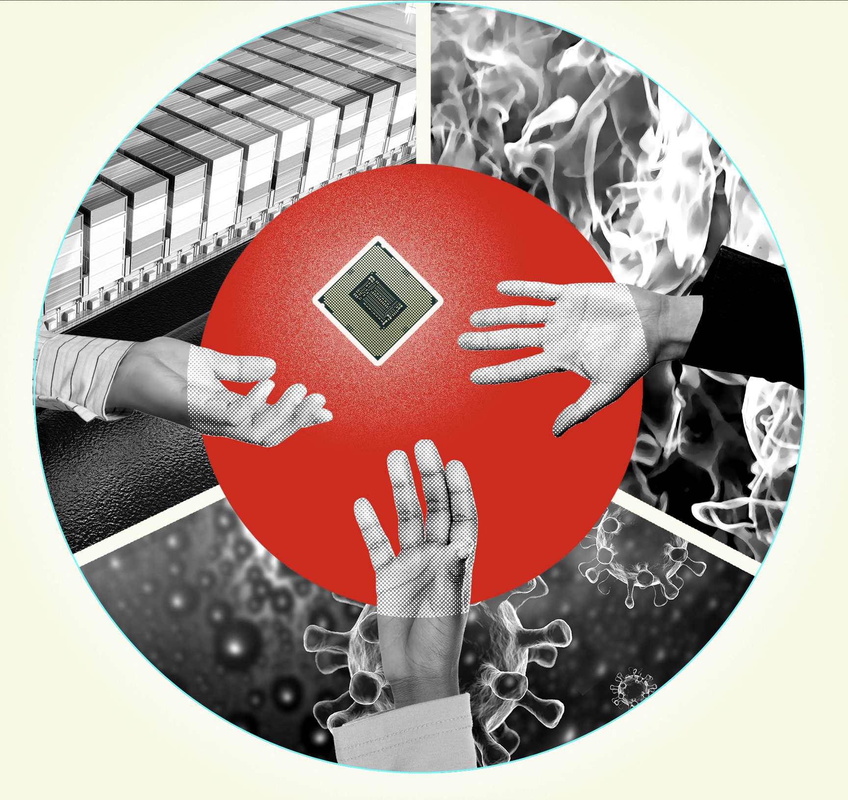 Editorial Illustration: Semi Lean Supply Chains