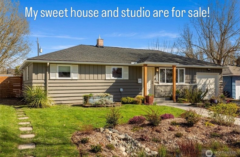 It&rsquo;s hard letting this go but it&rsquo;s time for a new chapter. Check out the listing at https://simone.withwre.com under active listings. MLS # 2495193. Great for artists who want to create from home in West Seattle! 
#studioforsale #homefors