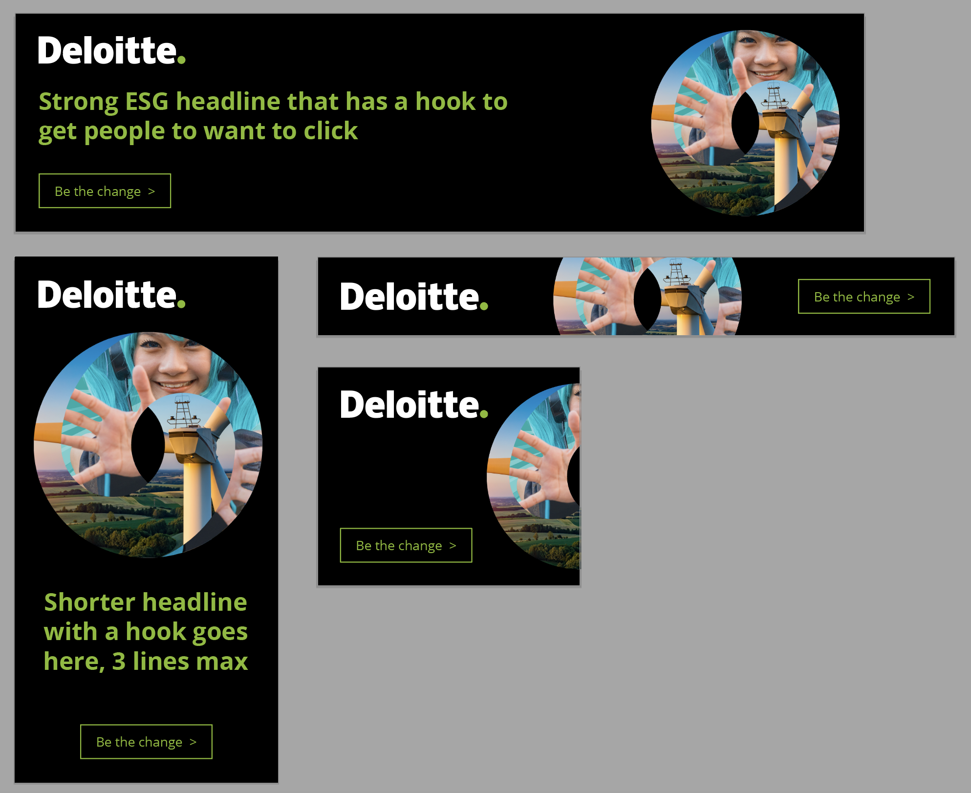 Sustainability Digital Campaign Assets